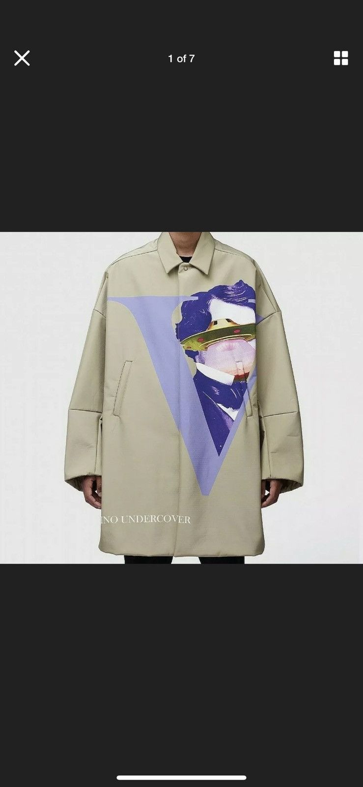 Undercover × Valentino Undercover x Valentino V Coat Size US M / EU 48-50 / 2 - 5 Thumbnail