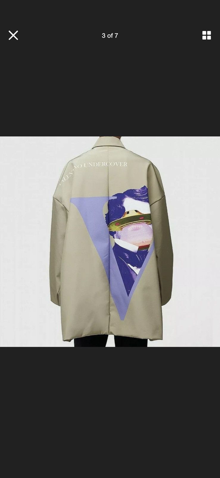 Undercover × Valentino Undercover x Valentino V Coat Size US M / EU 48-50 / 2 - 7 Thumbnail
