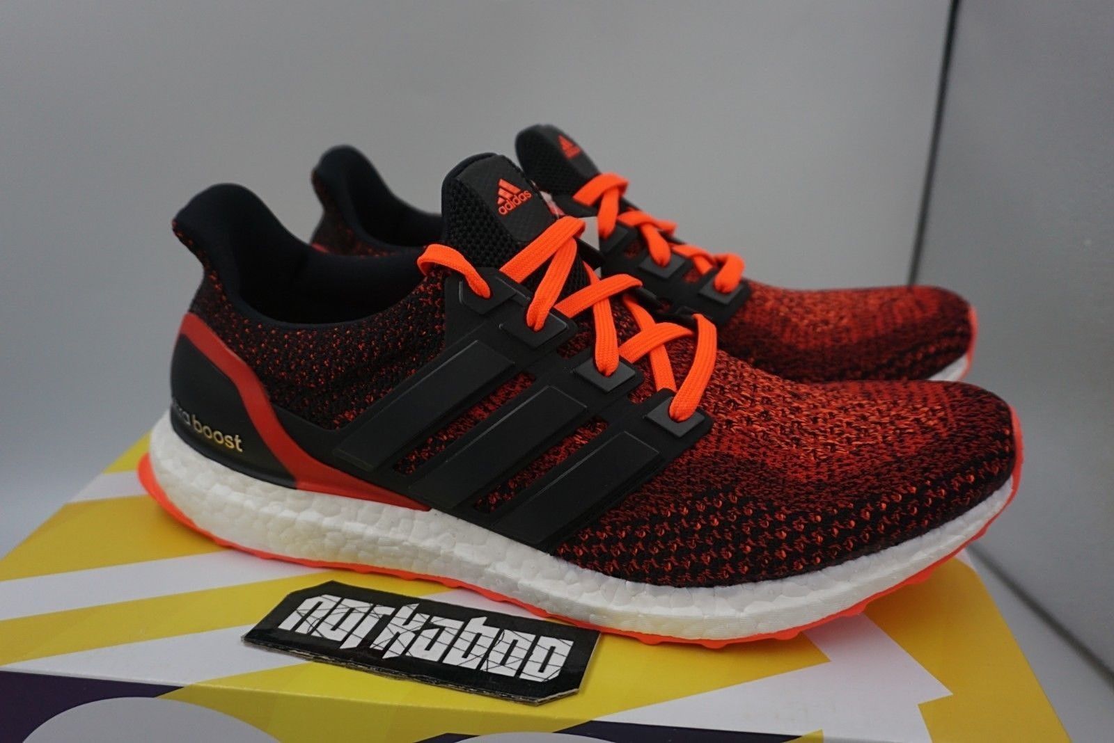 Adidas Adidas Ultra Boost 2.0 Solar Red Core Black Gradient AQ5930 Grailed