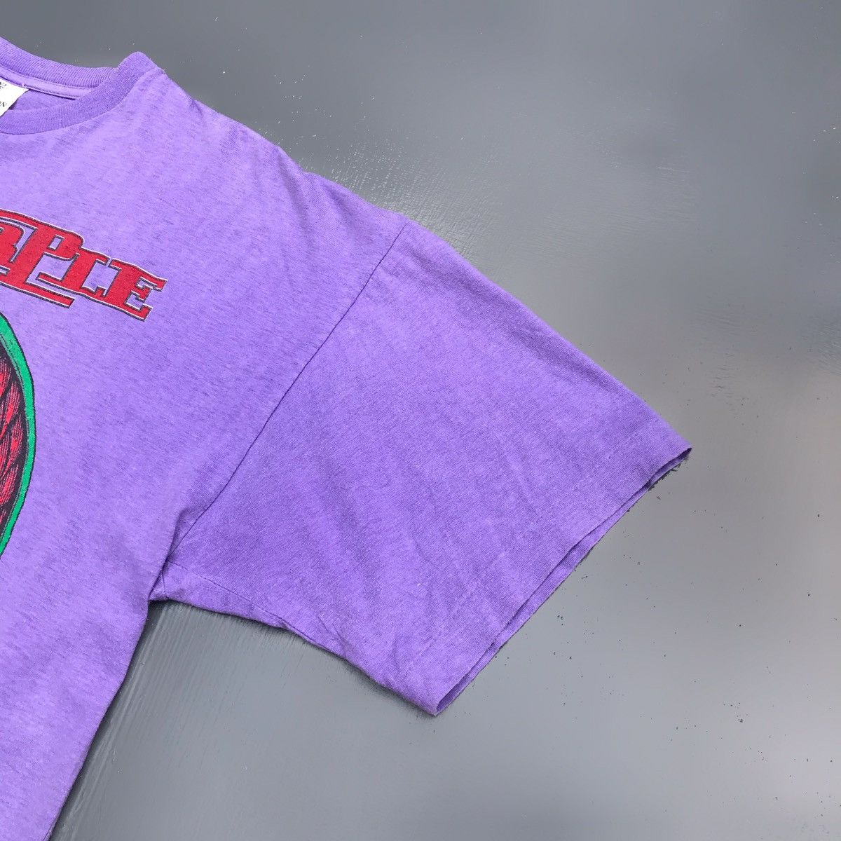 Vintage 1993 Vintage Rare Deep Purple European Tour Concert T-Shirt Size US XL / EU 56 / 4 - 4 Thumbnail