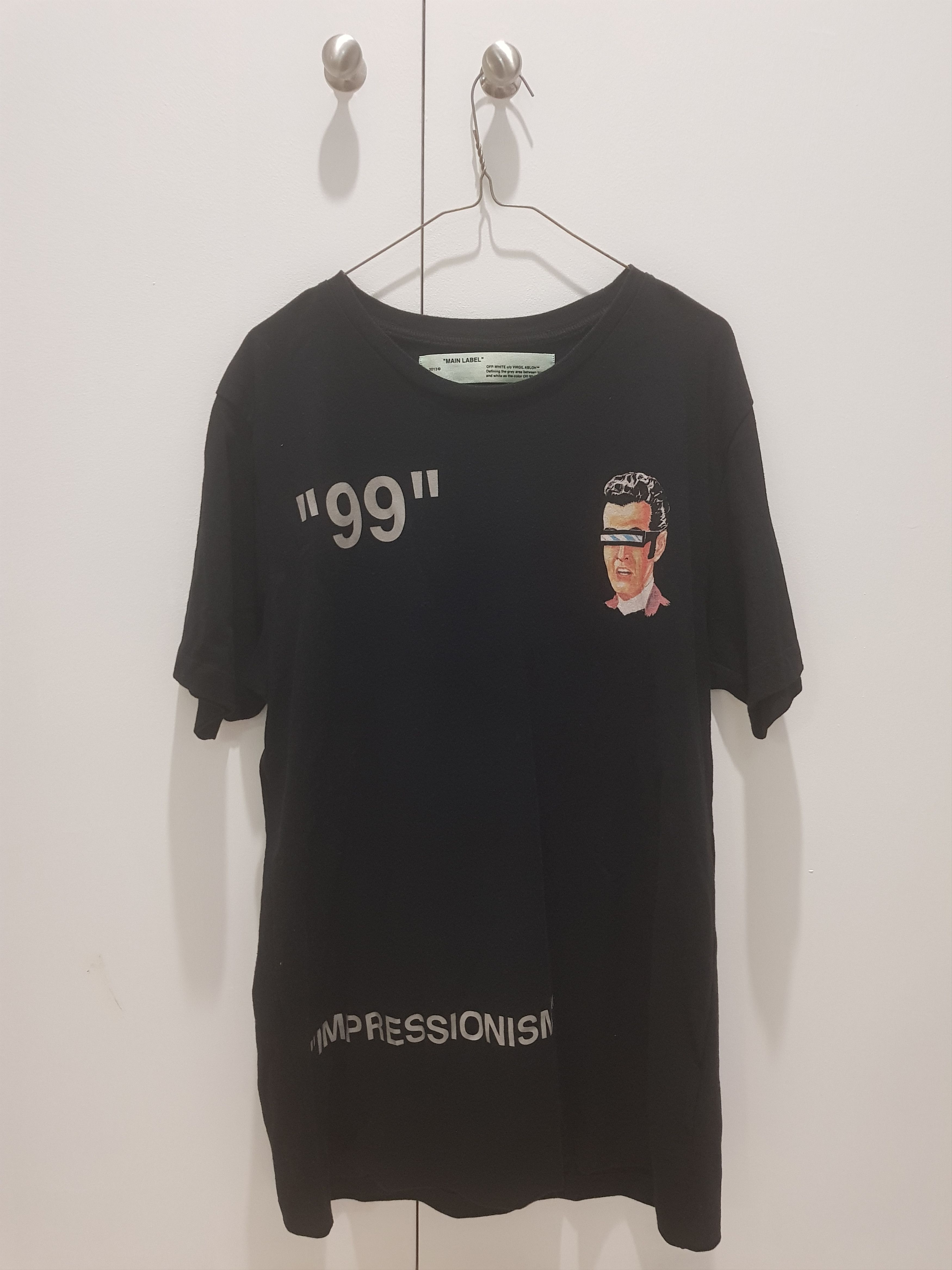 Impressionism off white tee sale