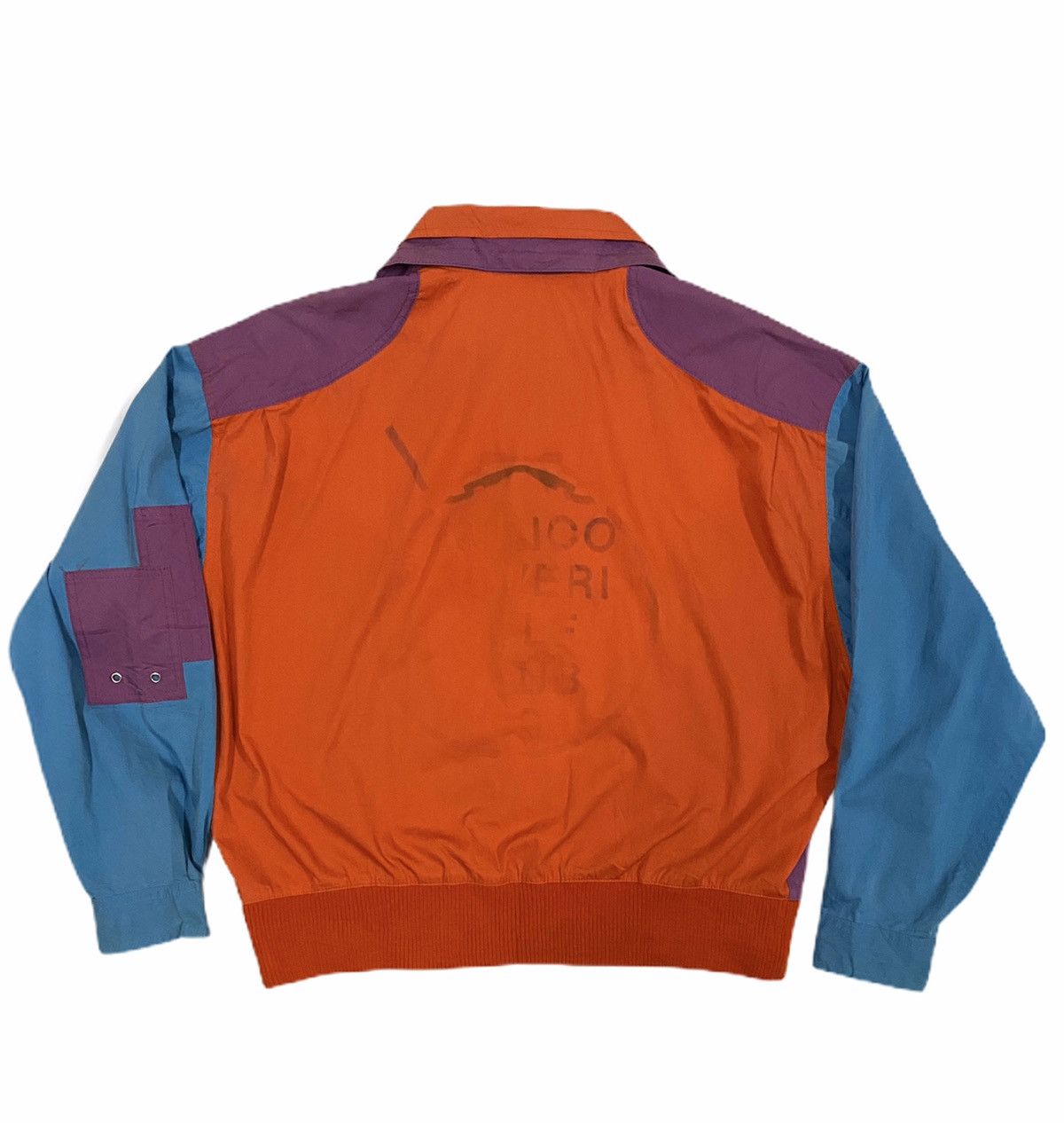 Enrico Coveri × Japanese Brand × Vintage ❌LAST DROP❌Vtg!Enrico Coveri Sport Nice Multicolour Bomber Size US M / EU 48-50 / 2 - 3 Thumbnail