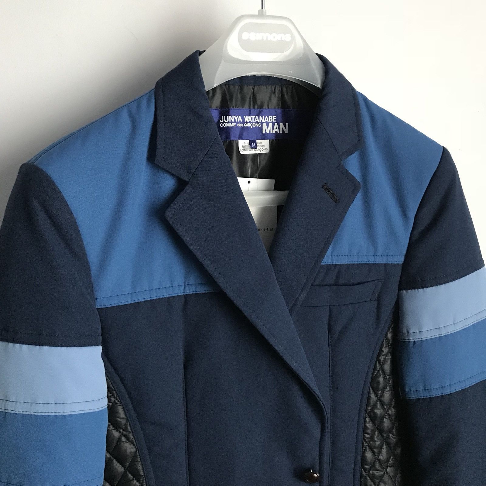 Comme des Garcons Junya Watanabe Man Puffer Quilted Sports Jacket Size US M / EU 48-50 / 2 - 2 Thumbnail