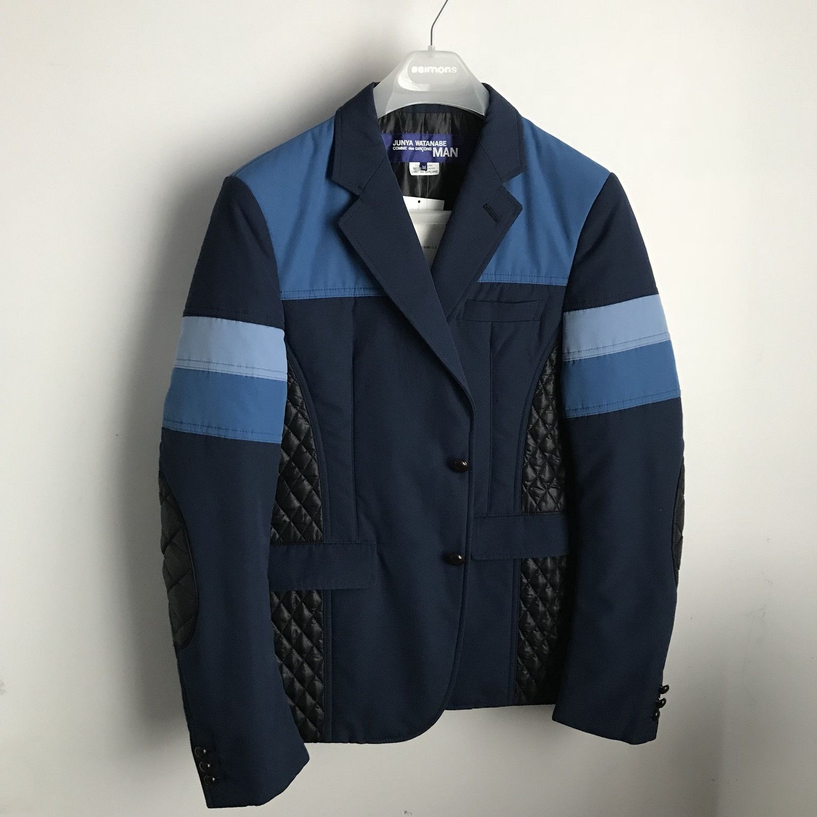 Comme des Garcons Junya Watanabe Man Puffer Quilted Sports Jacket Size US M / EU 48-50 / 2 - 6 Thumbnail