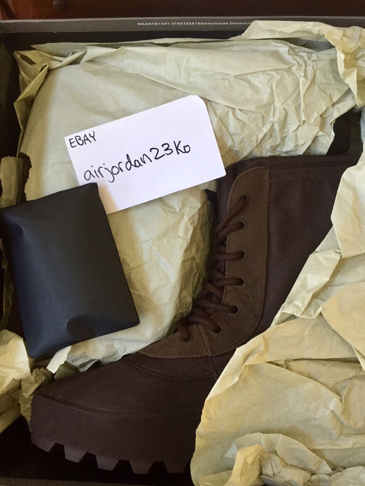 Adidas yeezy 950 boost chocolate 45 best sale