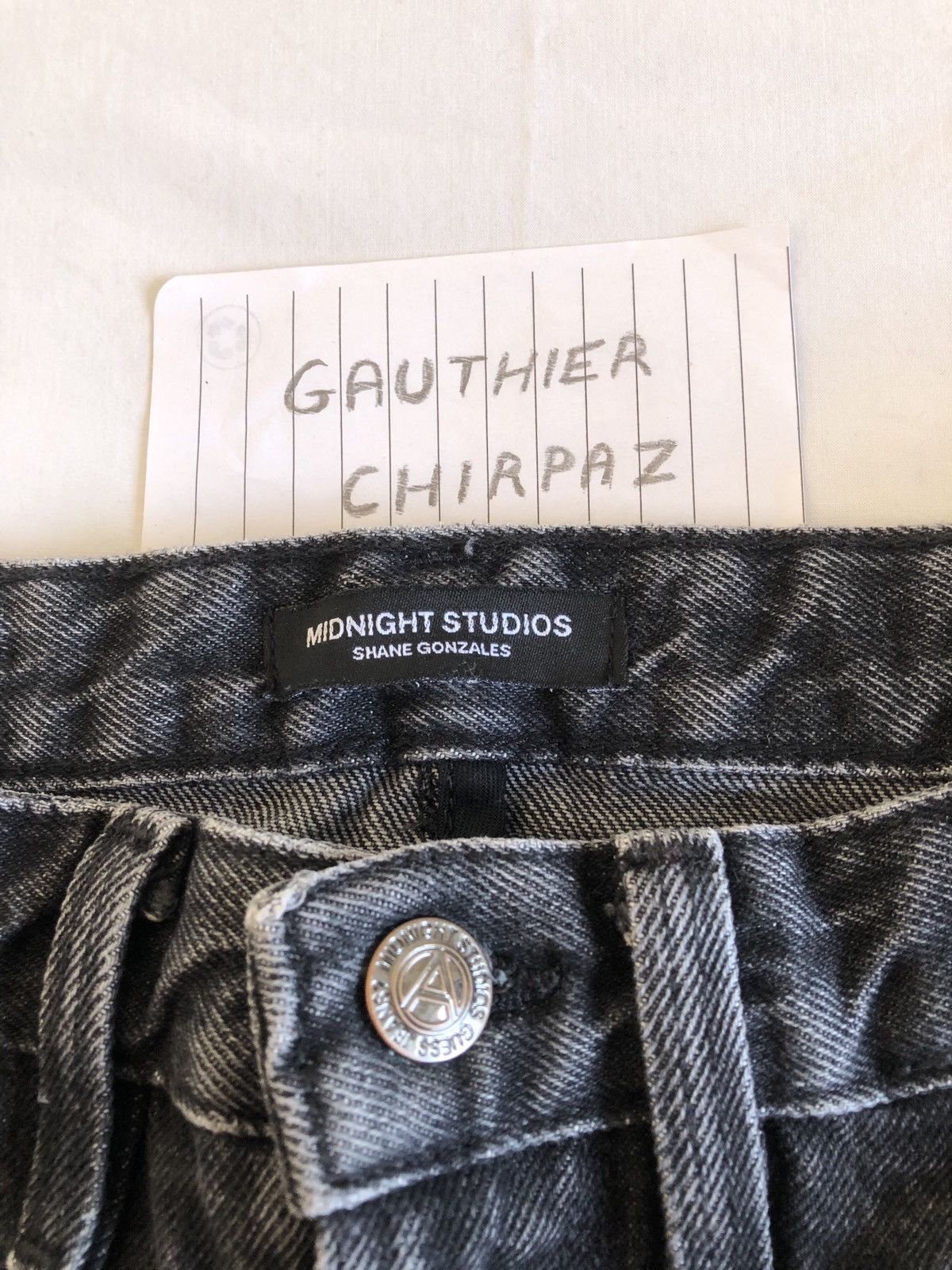 Guess × Midnight Studios Midnight studio x Guess Denim Size US 28 / EU 44 - 5 Thumbnail