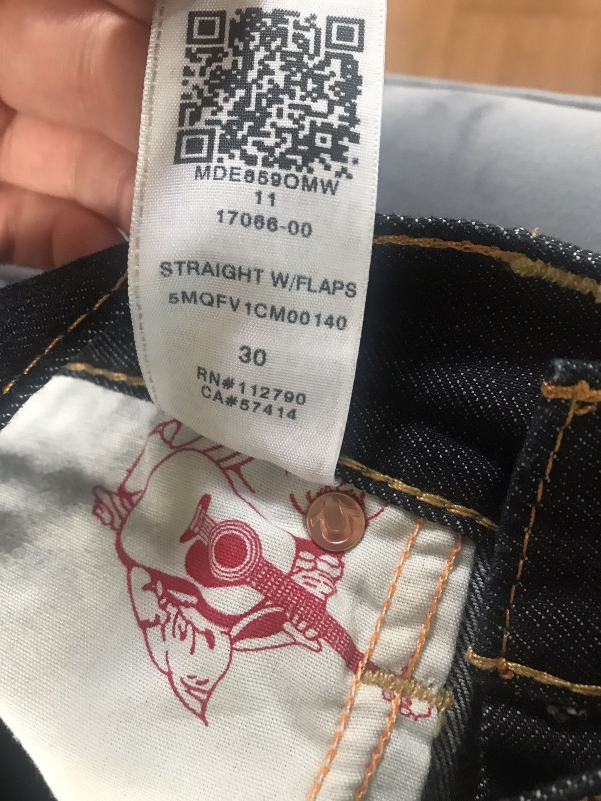 True Religion *SOLD OUT*Brand New True Religion Straight Jeans - Size 30 Size US 30 / EU 46 - 6 Thumbnail