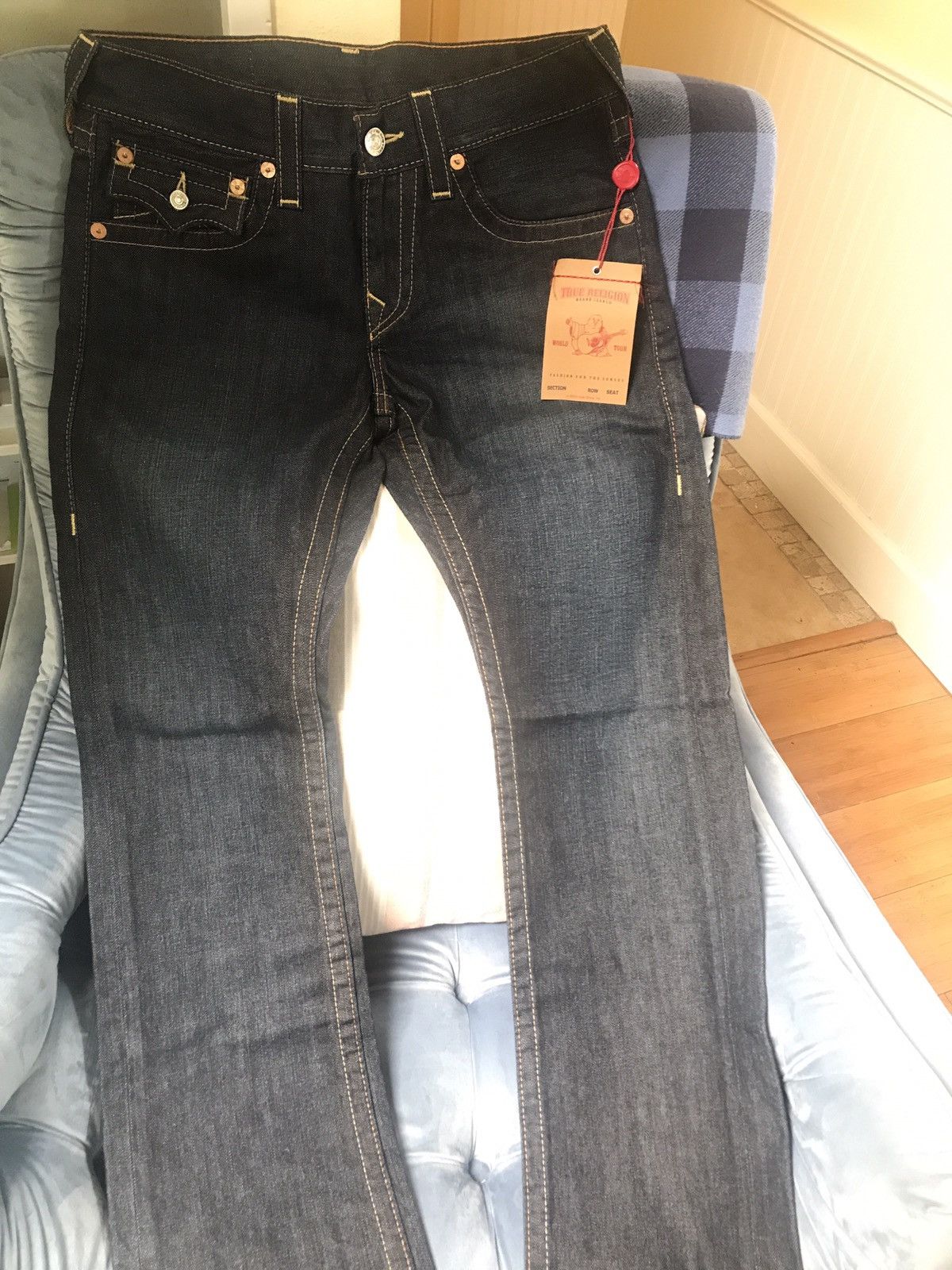 True Religion *SOLD OUT*Brand New True Religion Straight Jeans - Size 30 Size US 30 / EU 46 - 1 Thumbnail