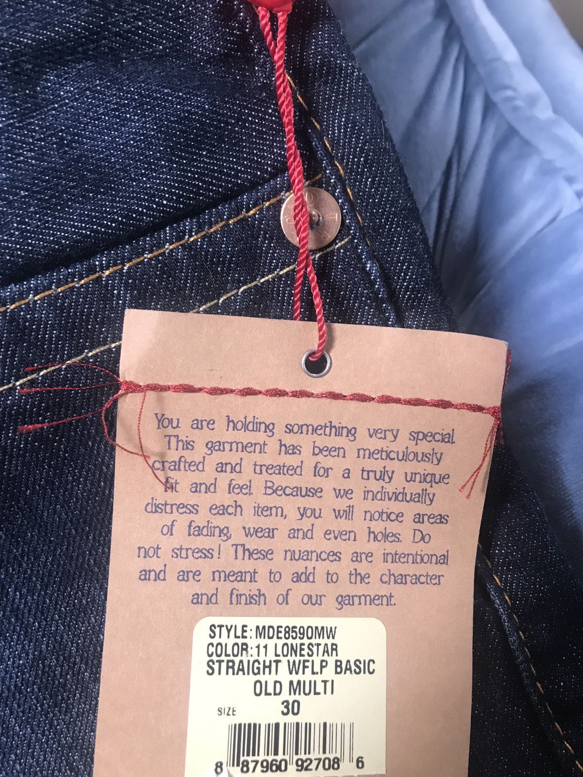 True Religion *SOLD OUT*Brand New True Religion Straight Jeans - Size 30 Size US 30 / EU 46 - 4 Thumbnail