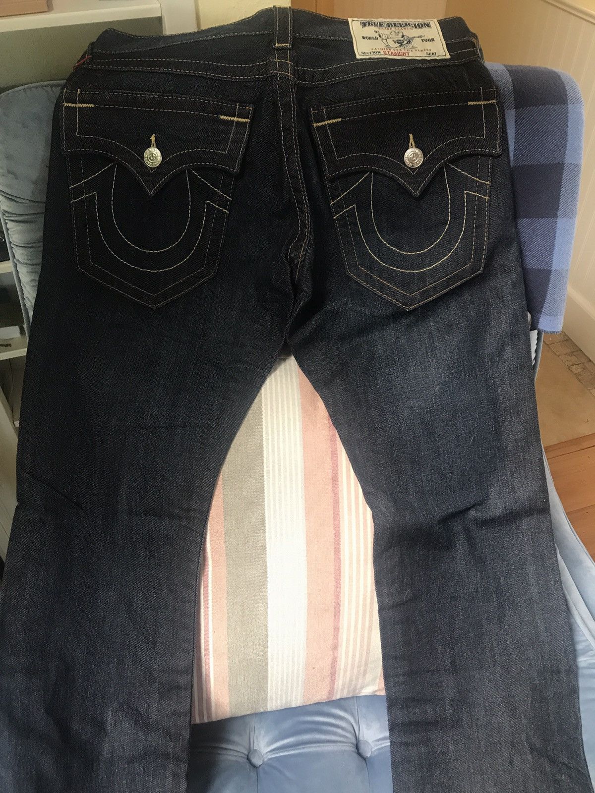 True Religion *SOLD OUT*Brand New True Religion Straight Jeans - Size 30 Size US 30 / EU 46 - 2 Thumbnail