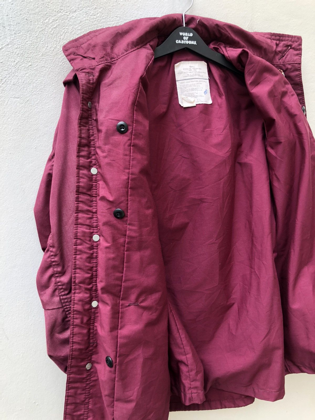 Vintage 70s 80s Corinth MFG Made in Usa M65 Field Jacket Size US S / EU 44-46 / 1 - 14 Thumbnail