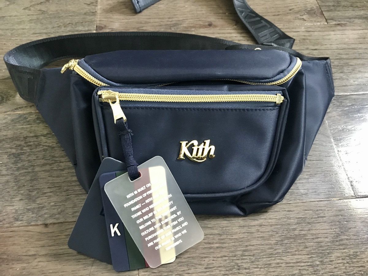 Kith KITH FW18 NAVY SHARK ASTOR WAIST BAG BNWT Grailed