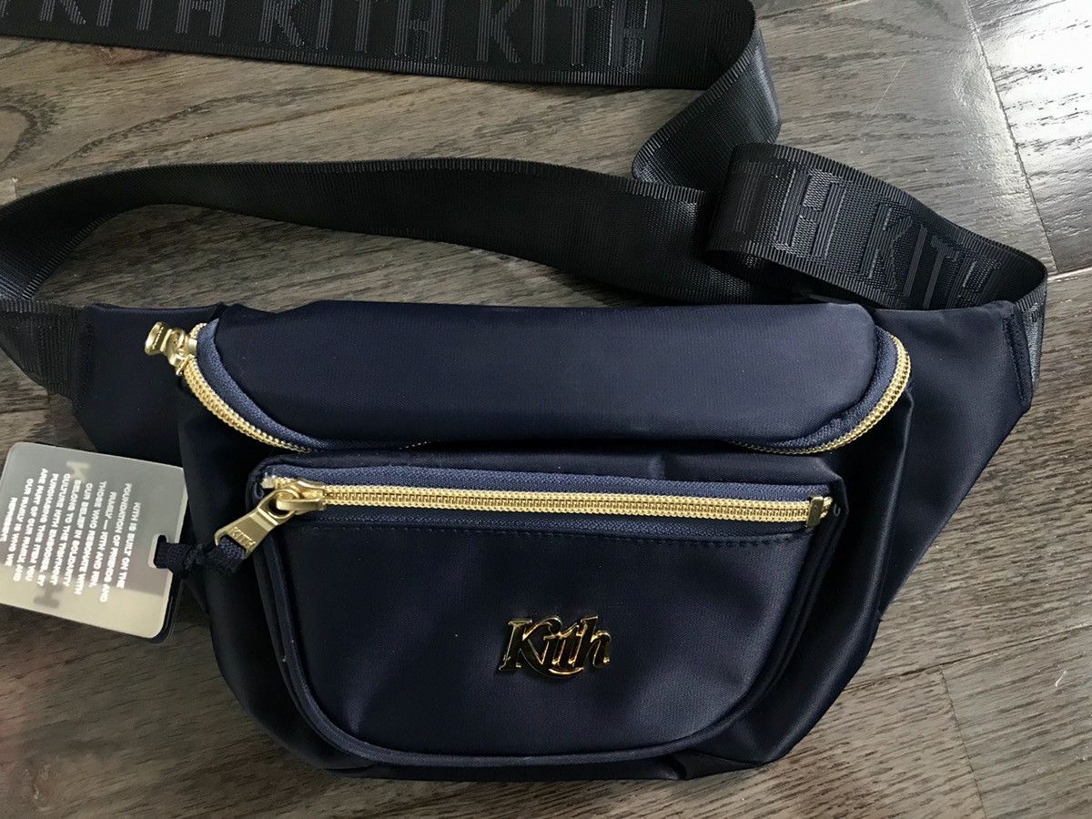 Kith KITH FW18 NAVY SHARK ASTOR WAIST BAG BNWT Grailed