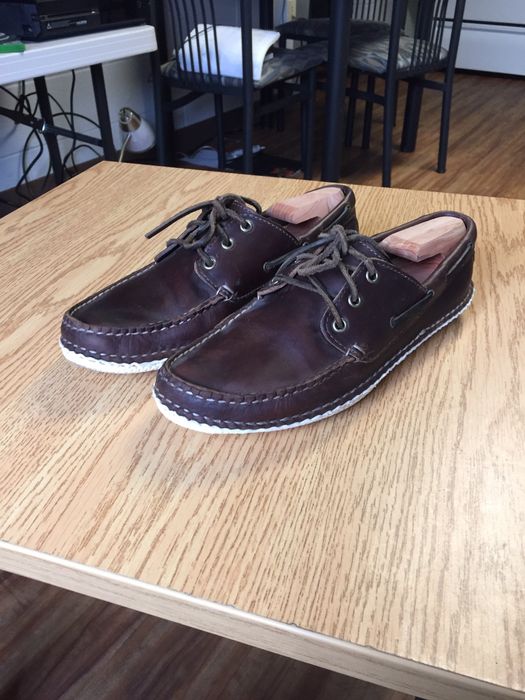 Quoddy Brown Boat Mocs | Grailed