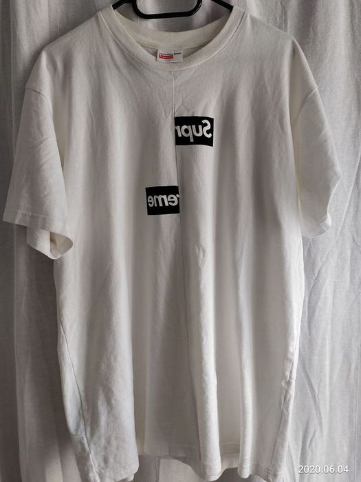 Supreme cdg hotsell split tee