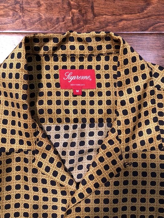 Supreme Cane Silk Shirt | Grailed