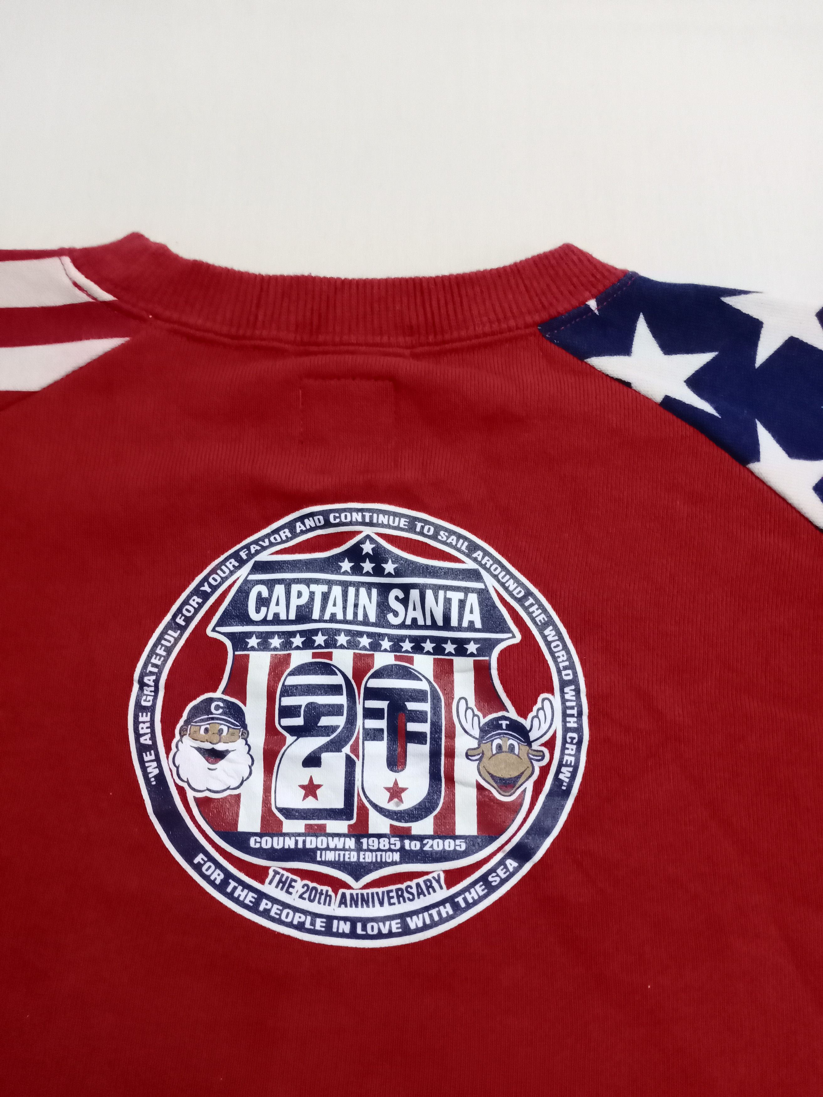 Captain Santors × Vintage Vintage Captain Santa Christmas 20th Anniversary Sweatshirt Size US XL / EU 56 / 4 - 4 Thumbnail