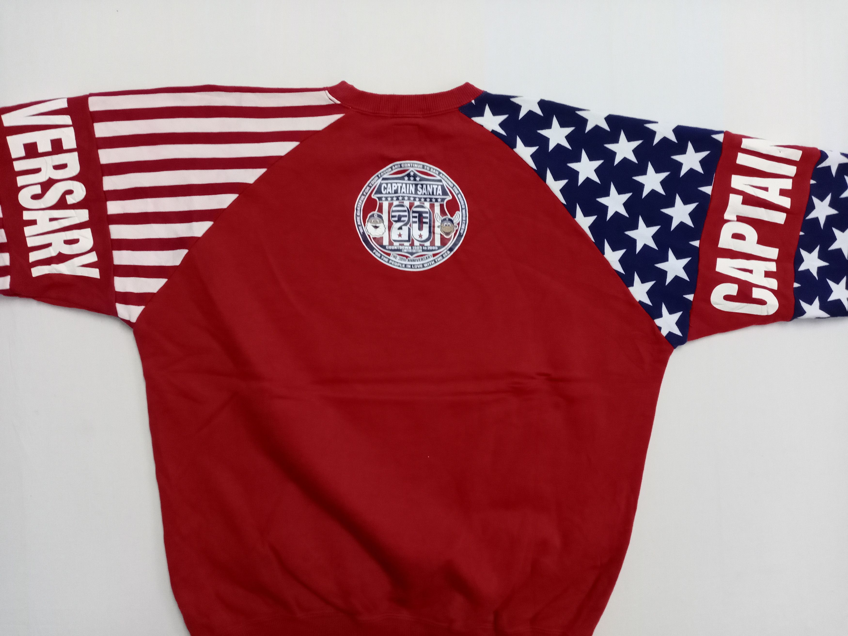 Captain Santors × Vintage Vintage Captain Santa Christmas 20th Anniversary Sweatshirt Size US XL / EU 56 / 4 - 5 Thumbnail