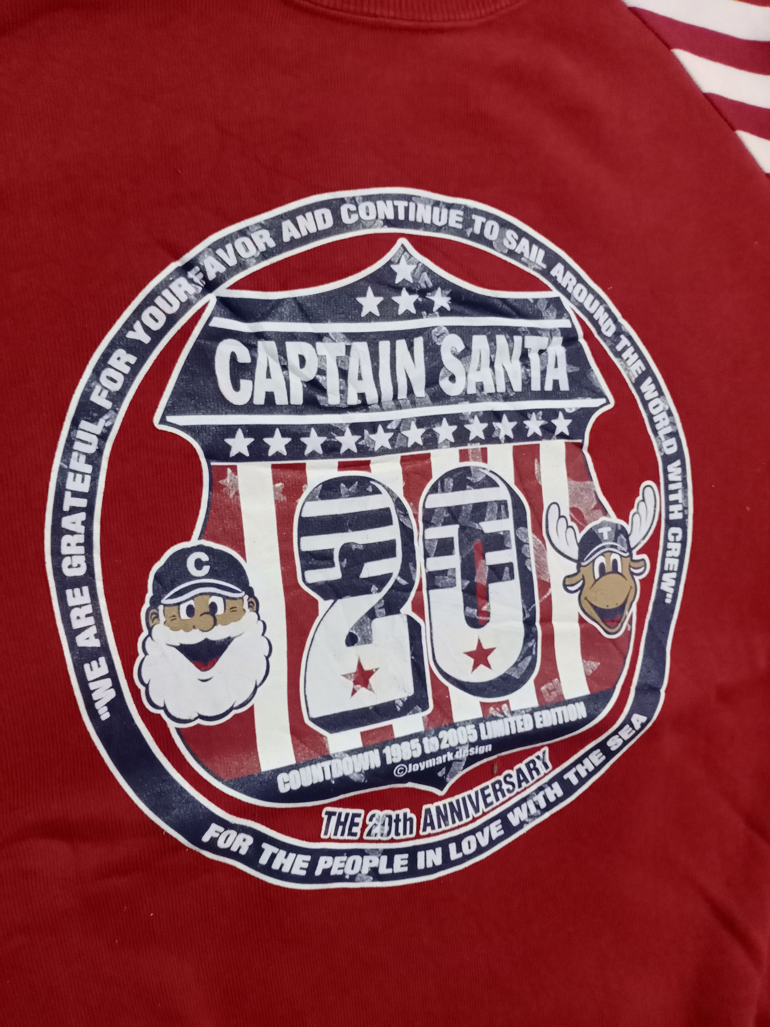 Captain Santors × Vintage Vintage Captain Santa Christmas 20th Anniversary Sweatshirt Size US XL / EU 56 / 4 - 9 Thumbnail
