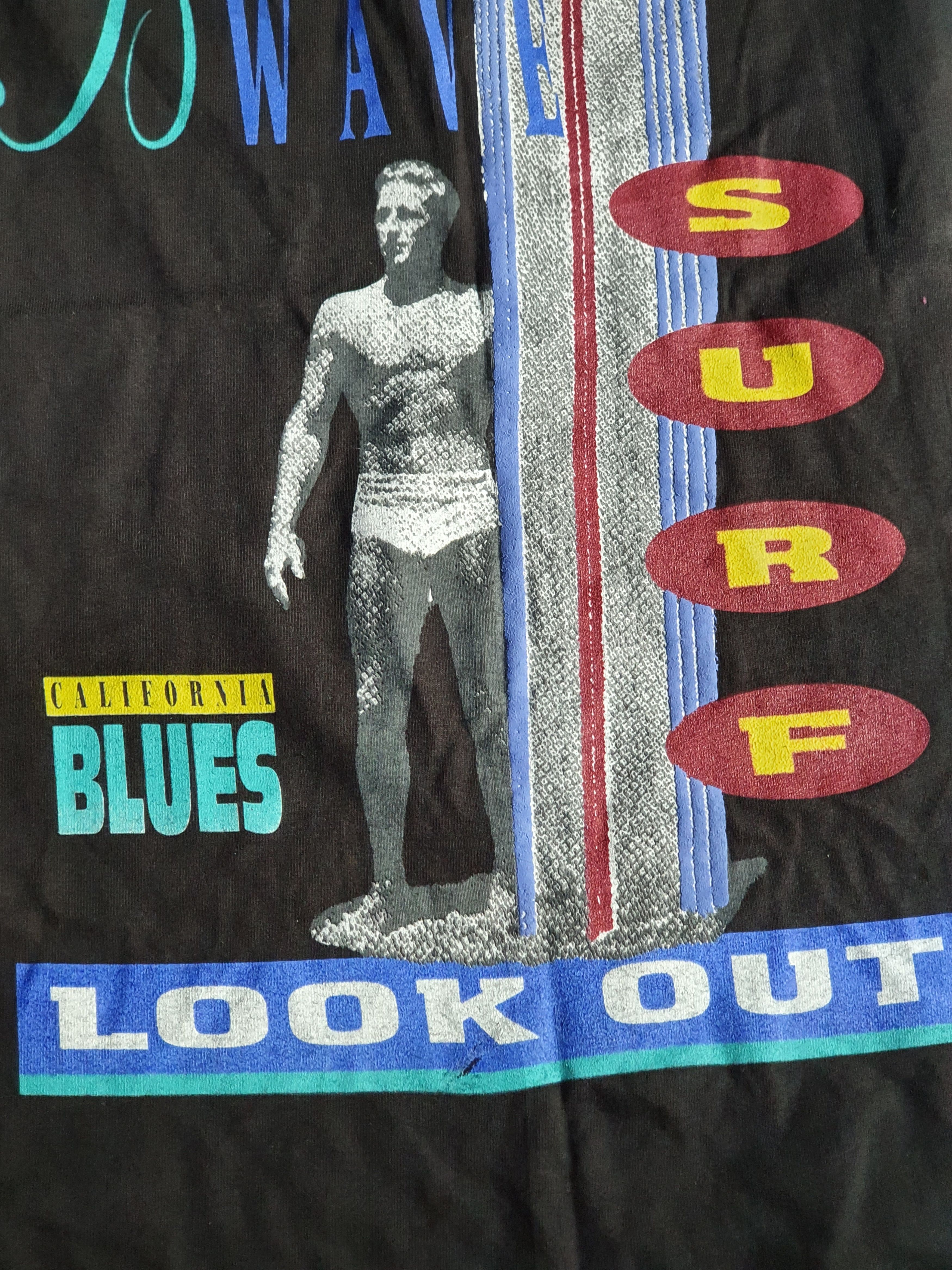 Vintage Cali Blues Just Another Day at The Beach 90s tank top,sz L Size US L / EU 52-54 / 3 - 10 Thumbnail
