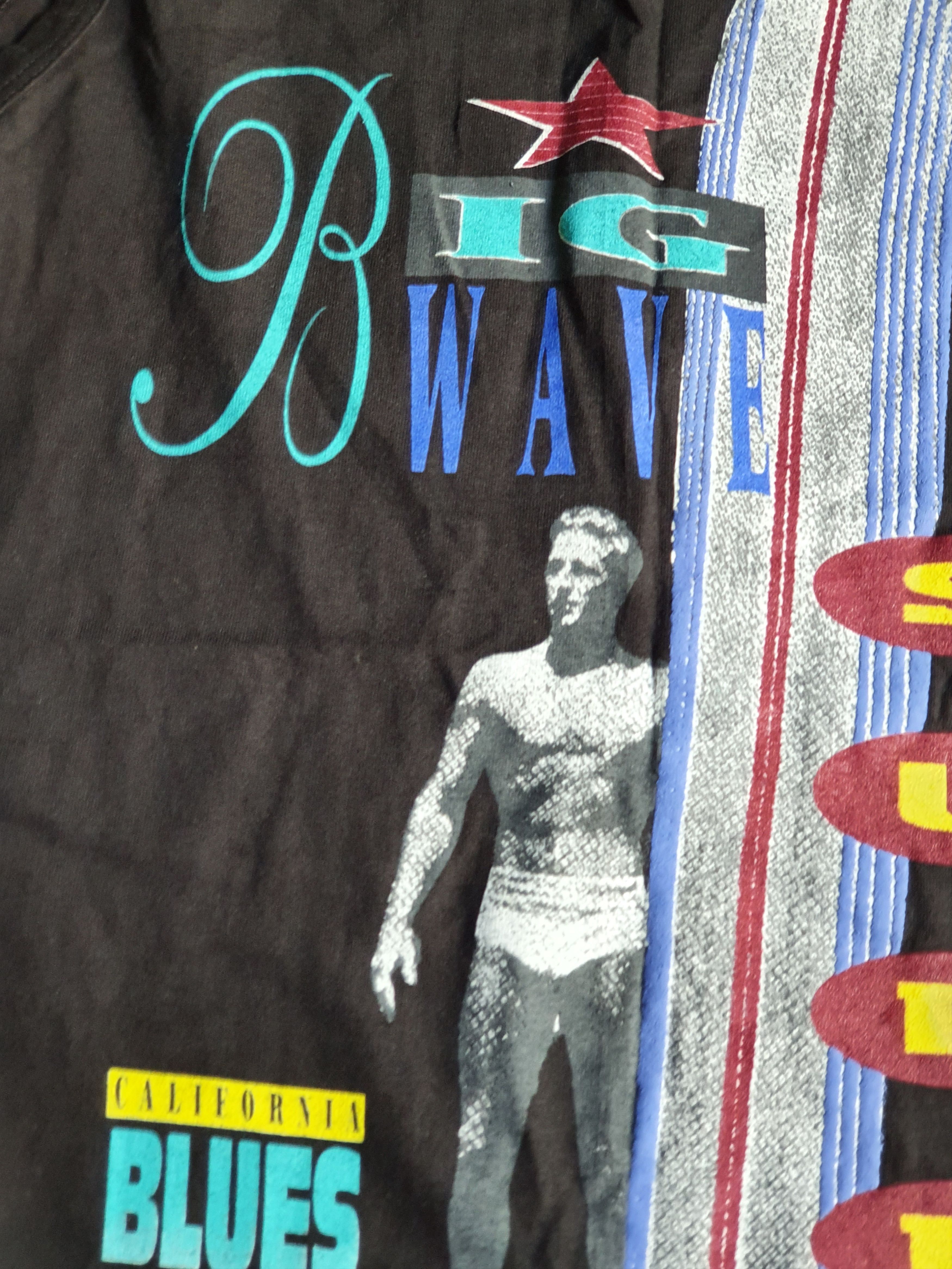 Vintage Cali Blues Just Another Day at The Beach 90s tank top,sz L Size US L / EU 52-54 / 3 - 9 Thumbnail
