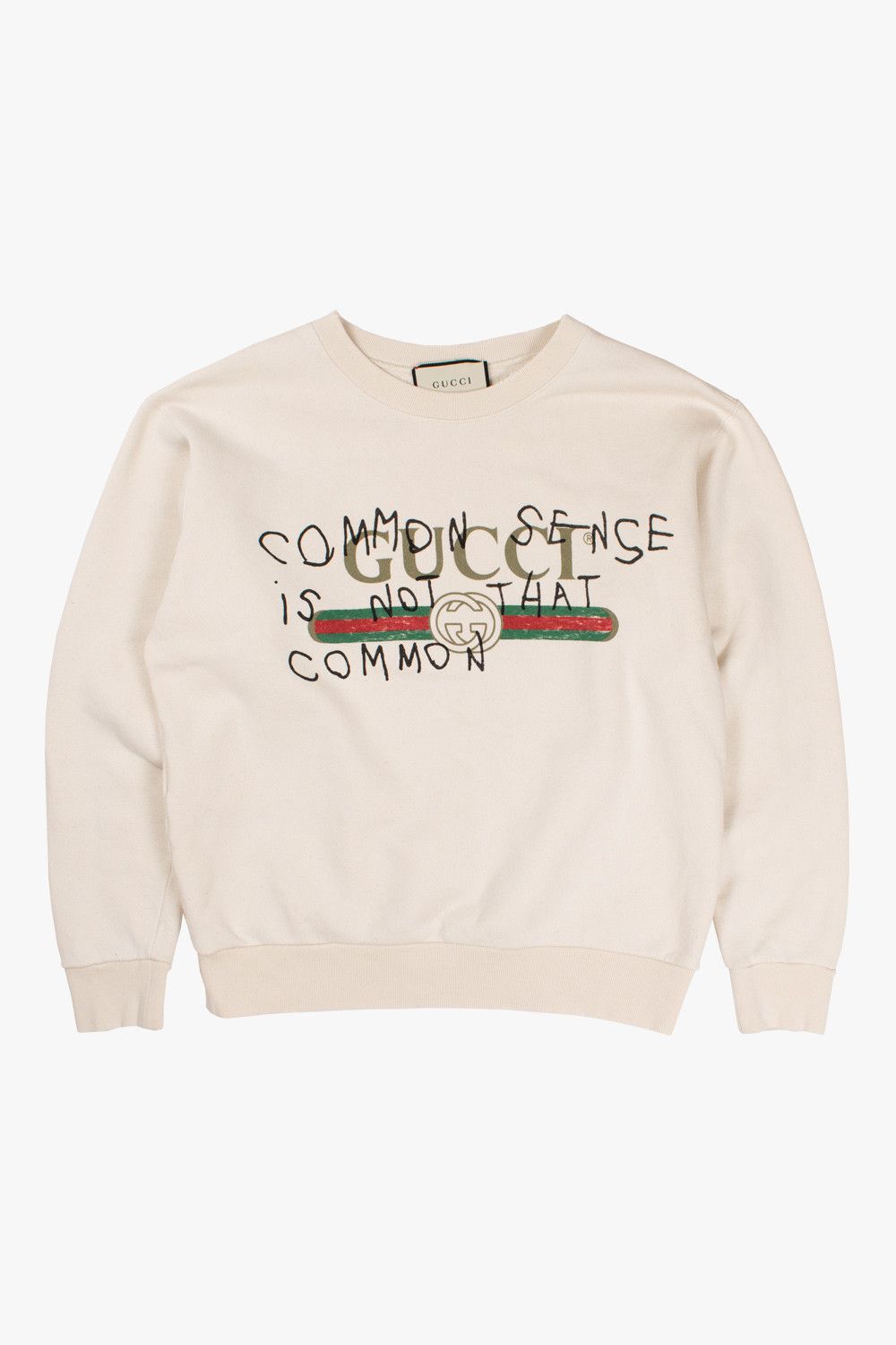 Gucci Coco Capitan Common Sense Is Not That Common Sweatshirt Grailed