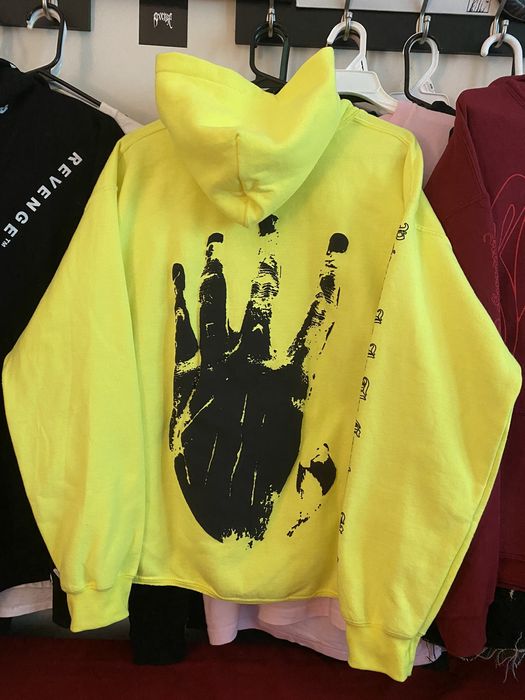 Revenge cheap hoodie yellow