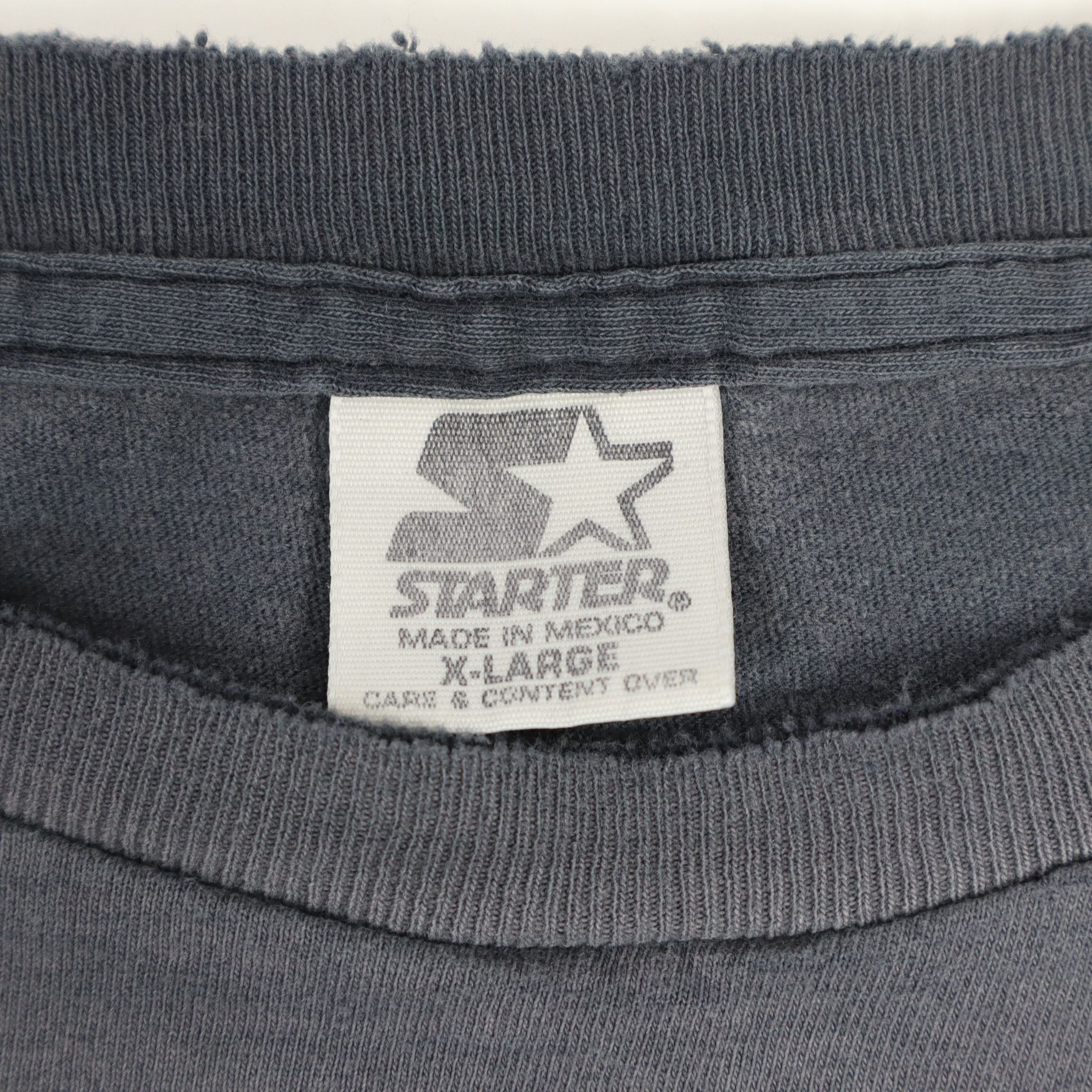 Starter × Vintage Thrashed Sun Faded Vintage 90's Starter Football T-Shirt Size US XL / EU 56 / 4 - 4 Thumbnail