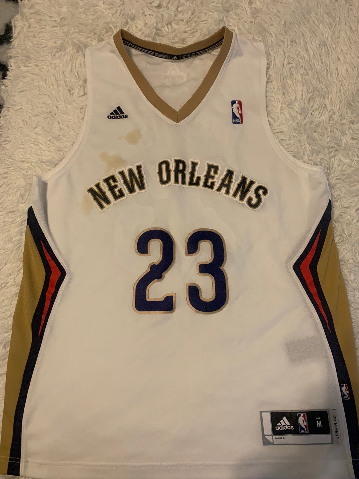 Adidas Anthony Davis Pelicans Jersey Size US M / EU 48-50 / 2 - 1 Preview