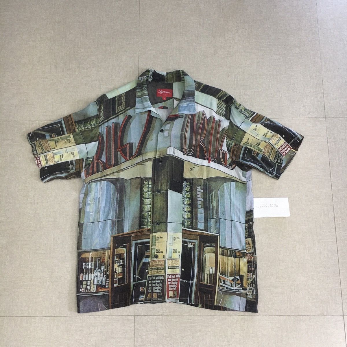 Supreme Supreme Drugs Rayon shirt | Grailed