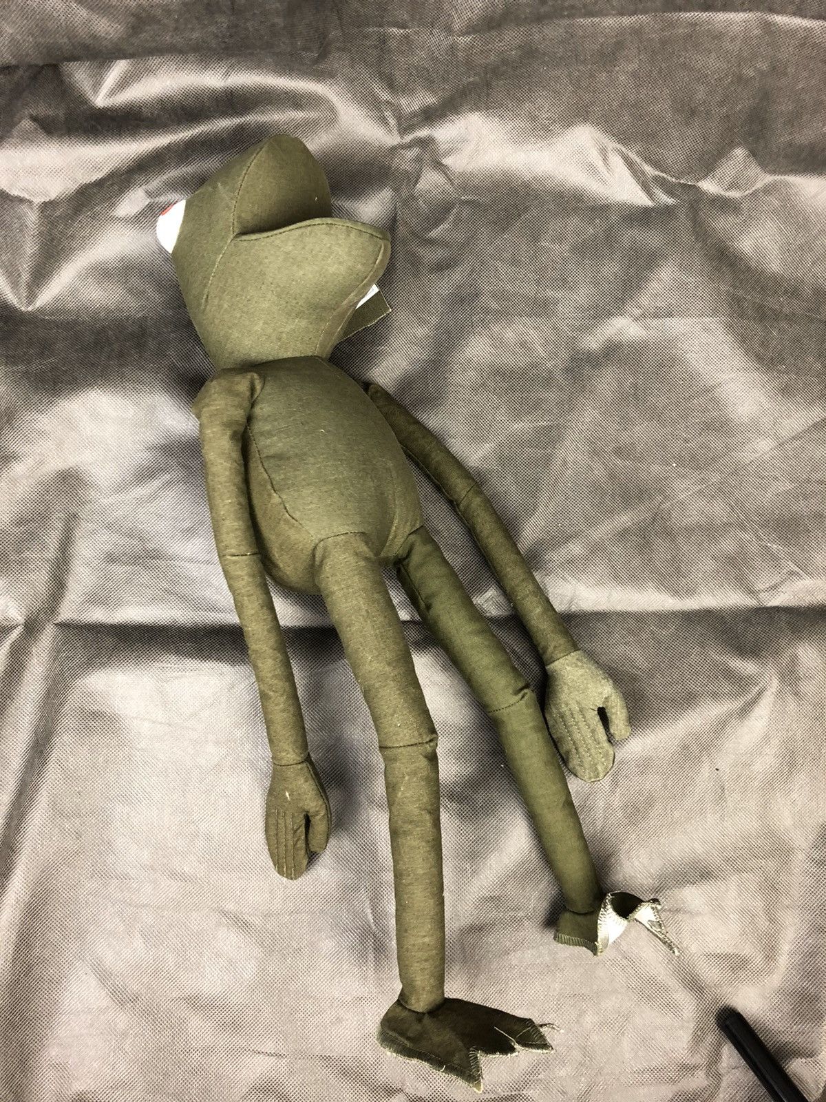 READYMADE FLASH SALE! Kermit / frogman doll with heart