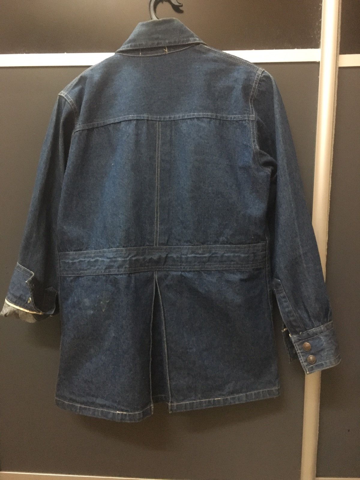 Edwin VINTAGE 80s EDWIN Selvage Jacket levis denim Size US L / EU 52-54 / 3 - 3 Thumbnail