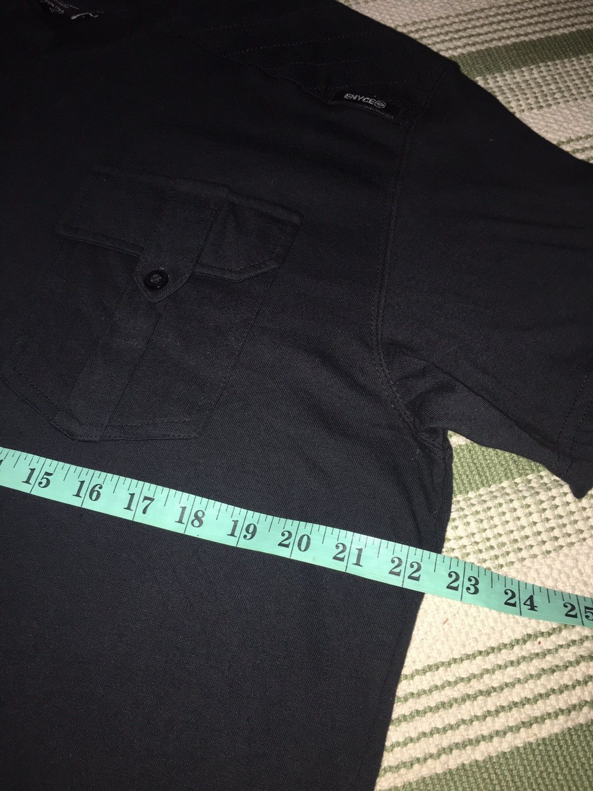 Enyce a sean combs co. Single pocket v neck shirt