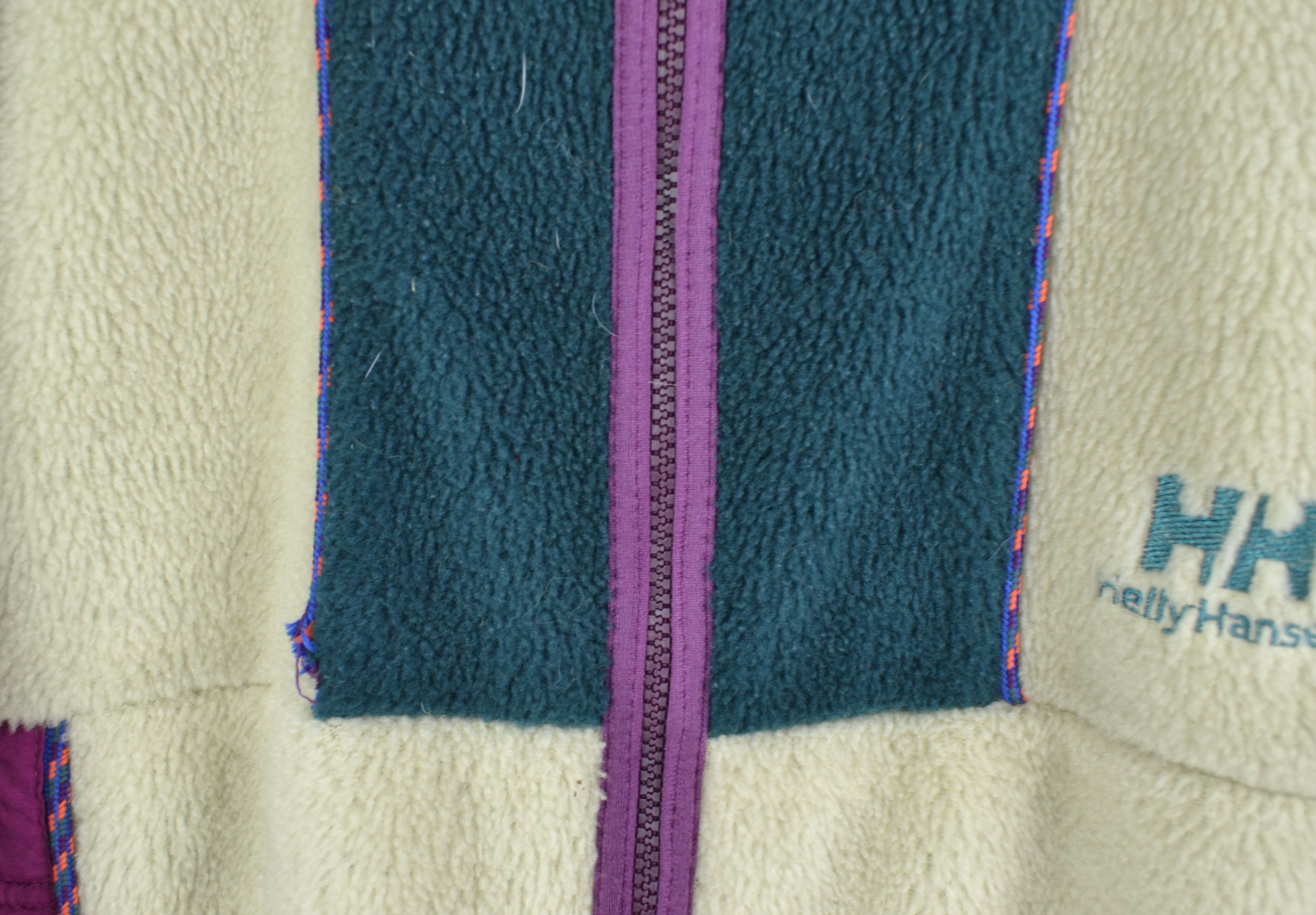 Helly Hansen × Vintage Vintage Helly Hansen Full Zip Fleece Synchilla Jacket Size US L / EU 52-54 / 3 - 9 Thumbnail