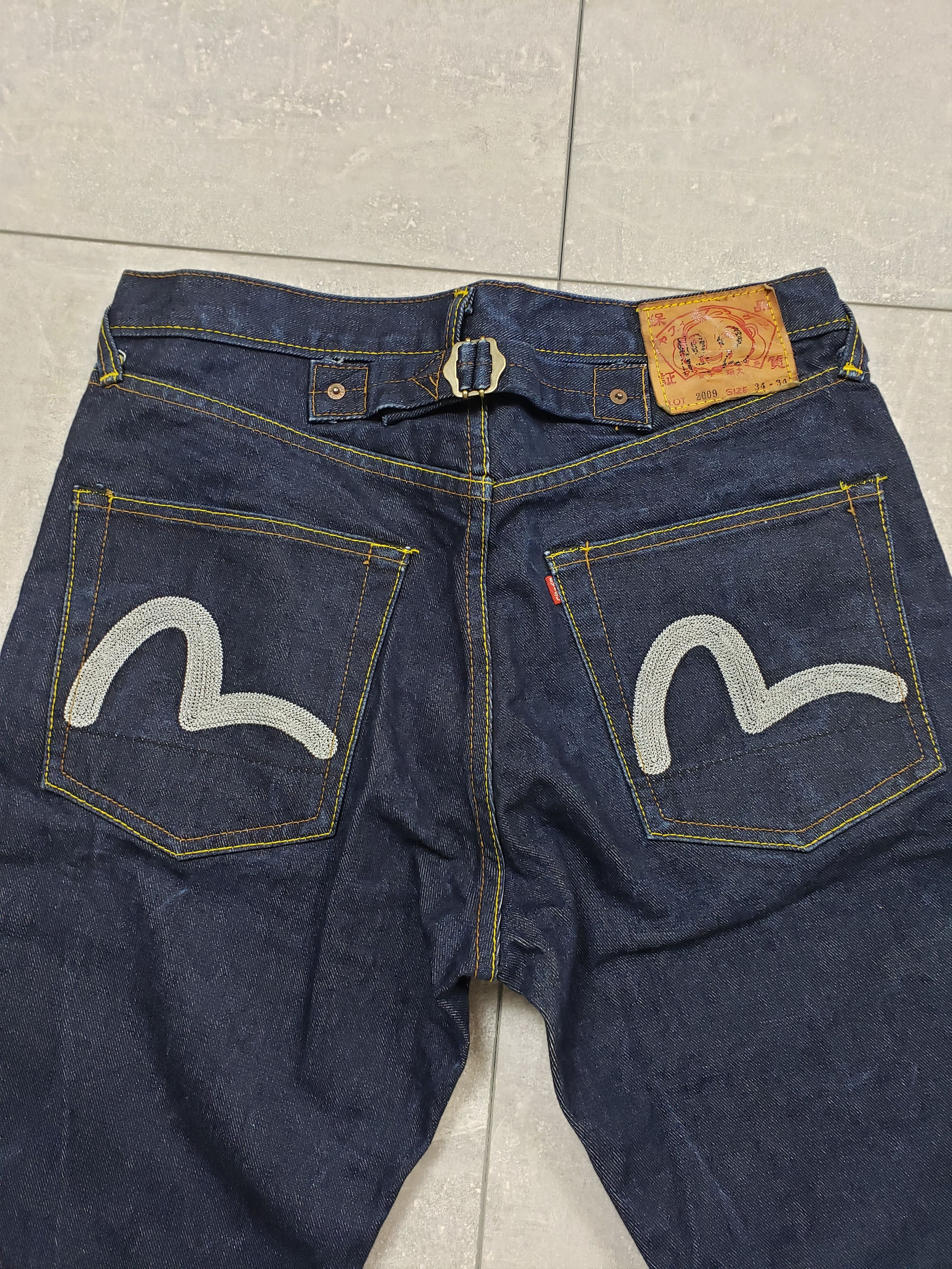 Evisu Evisu denim pants big logo jeans selvedge Size US 34 / EU 50 - 2 Preview