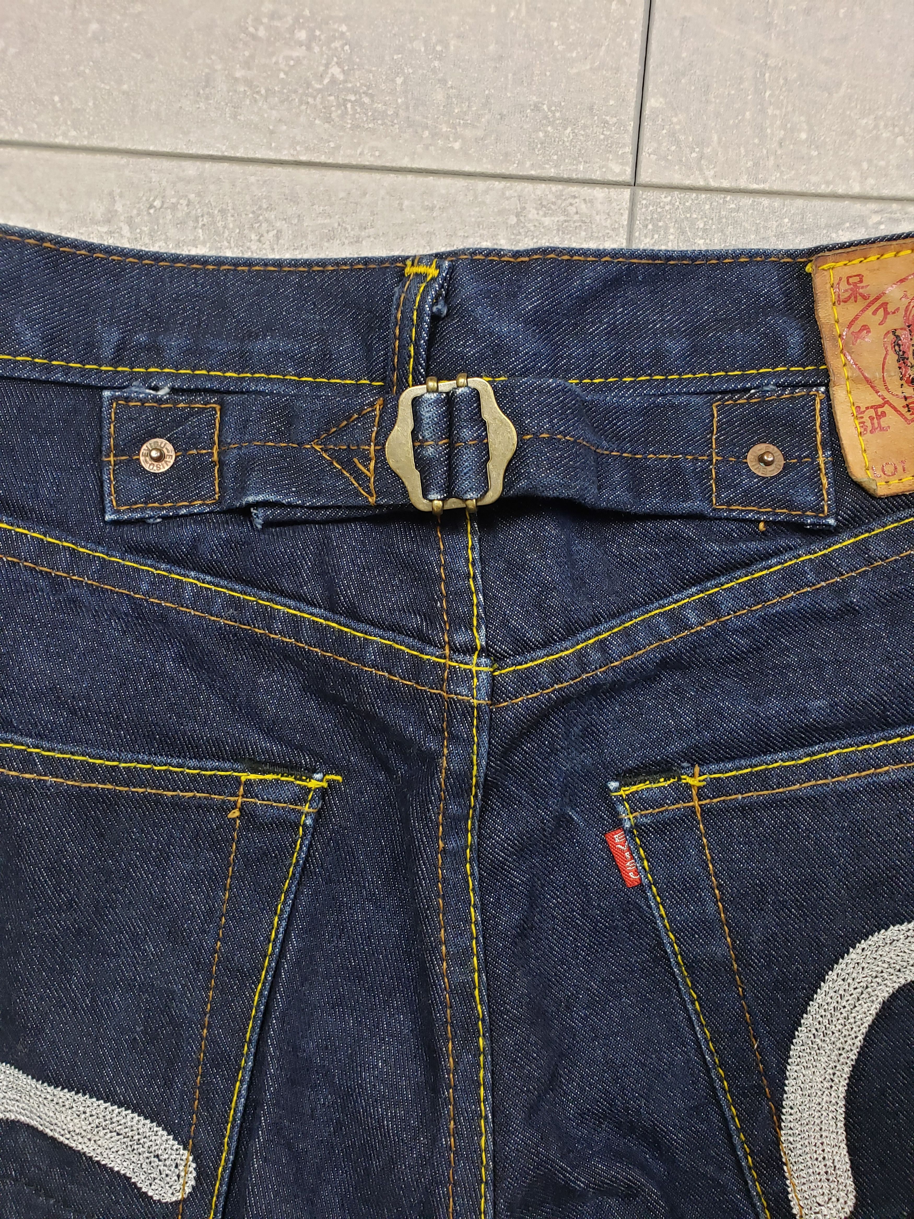 Evisu Evisu denim pants big logo jeans selvedge Size US 34 / EU 50 - 4 Thumbnail