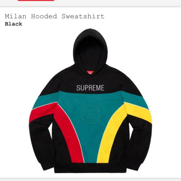 Supreme Supreme Milan Hooded Sweatshirt | Grailed