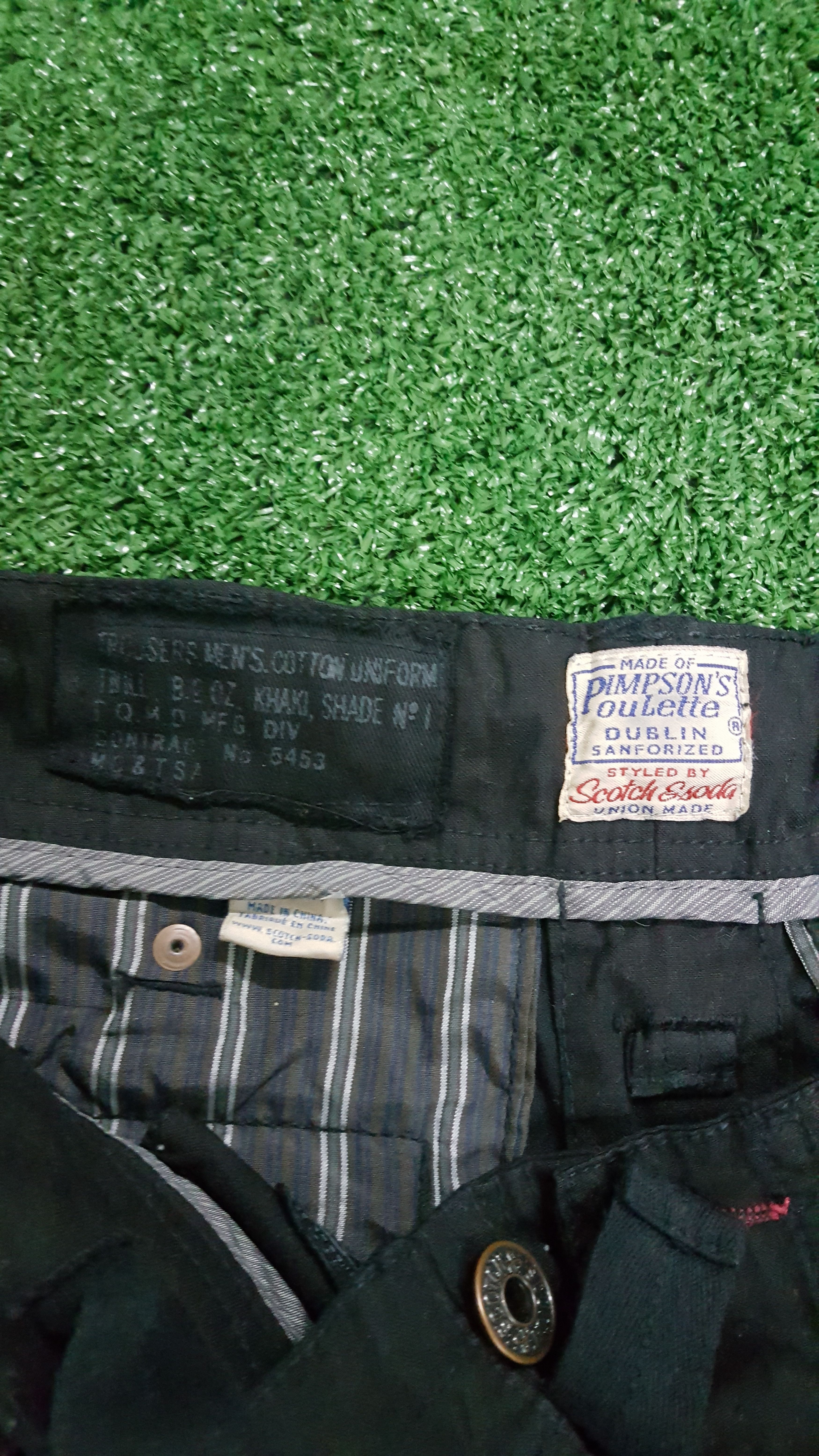 Scotch & Soda 📍LastDrop📍 Scotch&Soda Cargo Pants WithAnkleZipper Size US 33 - 14 Thumbnail