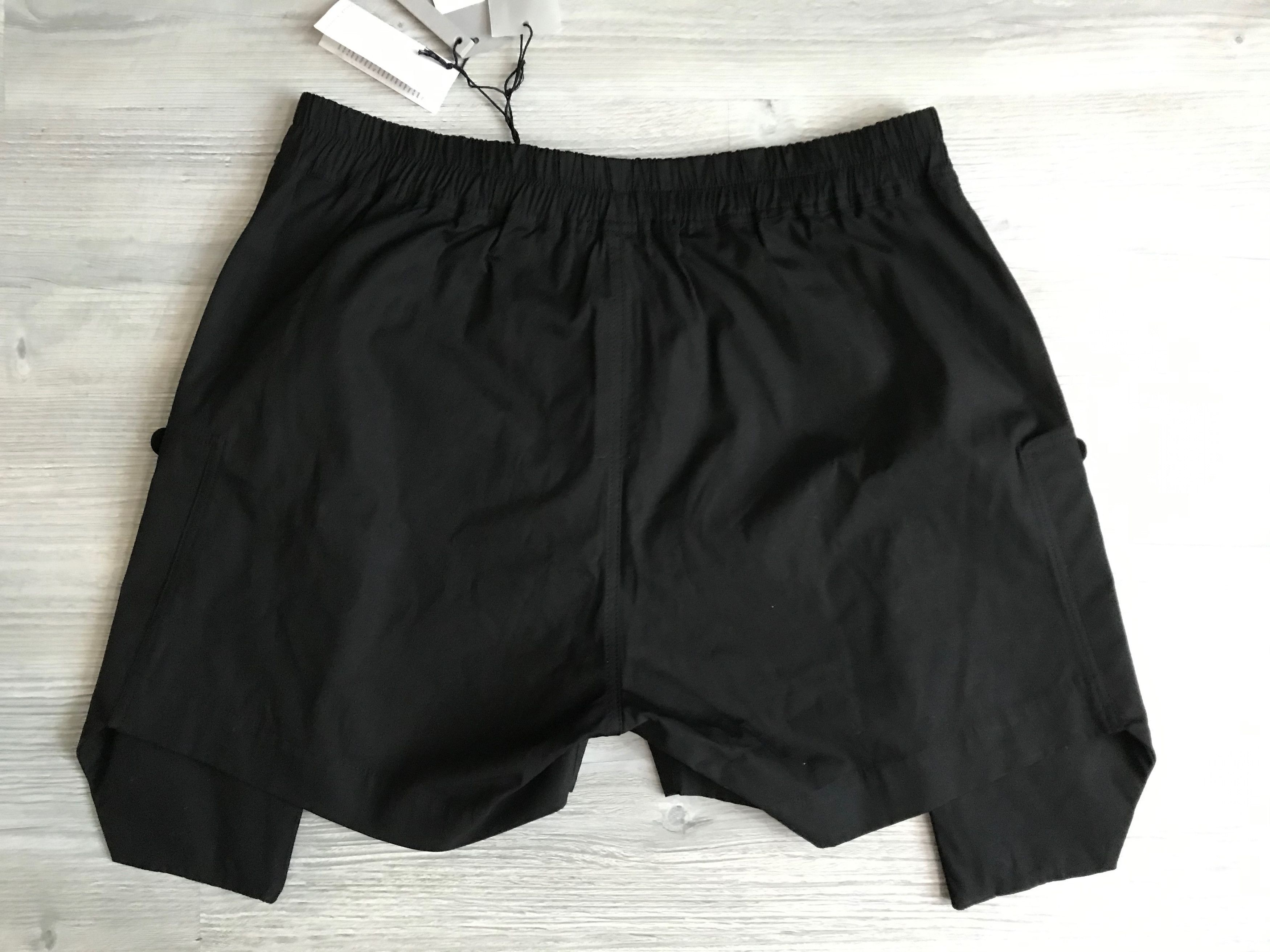 正規 RICK OWENS Cyclops Cargo Boxer Shorts Rick Owens SS22 Rick Owens Fogachine Boxer Shorts Cupro