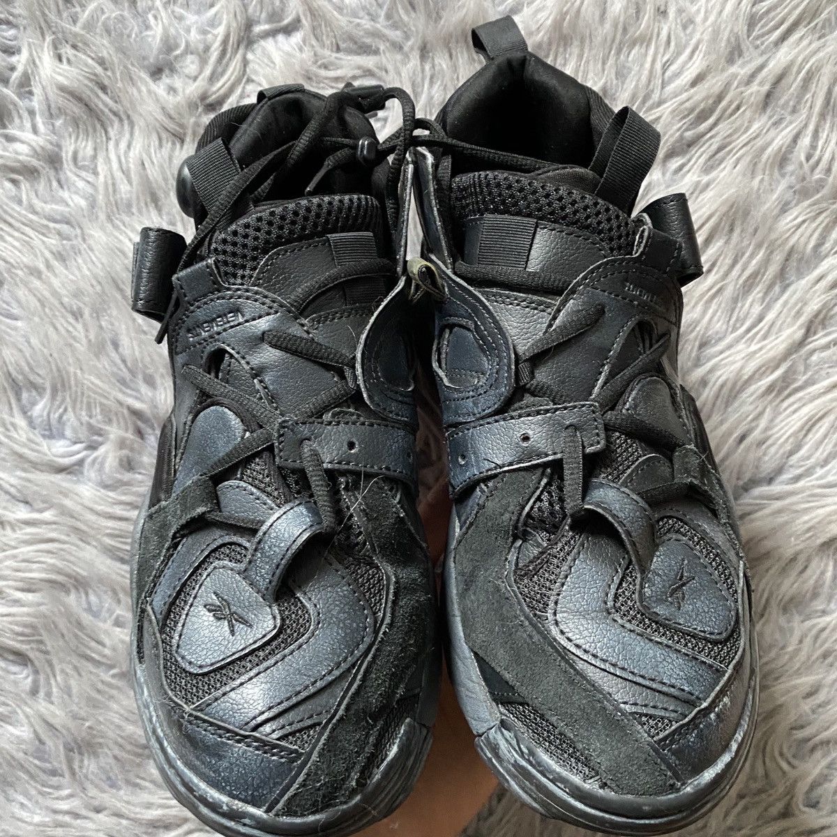 Reebok VETEMENTS x Reebok Genetically Modified Trainer Grailed