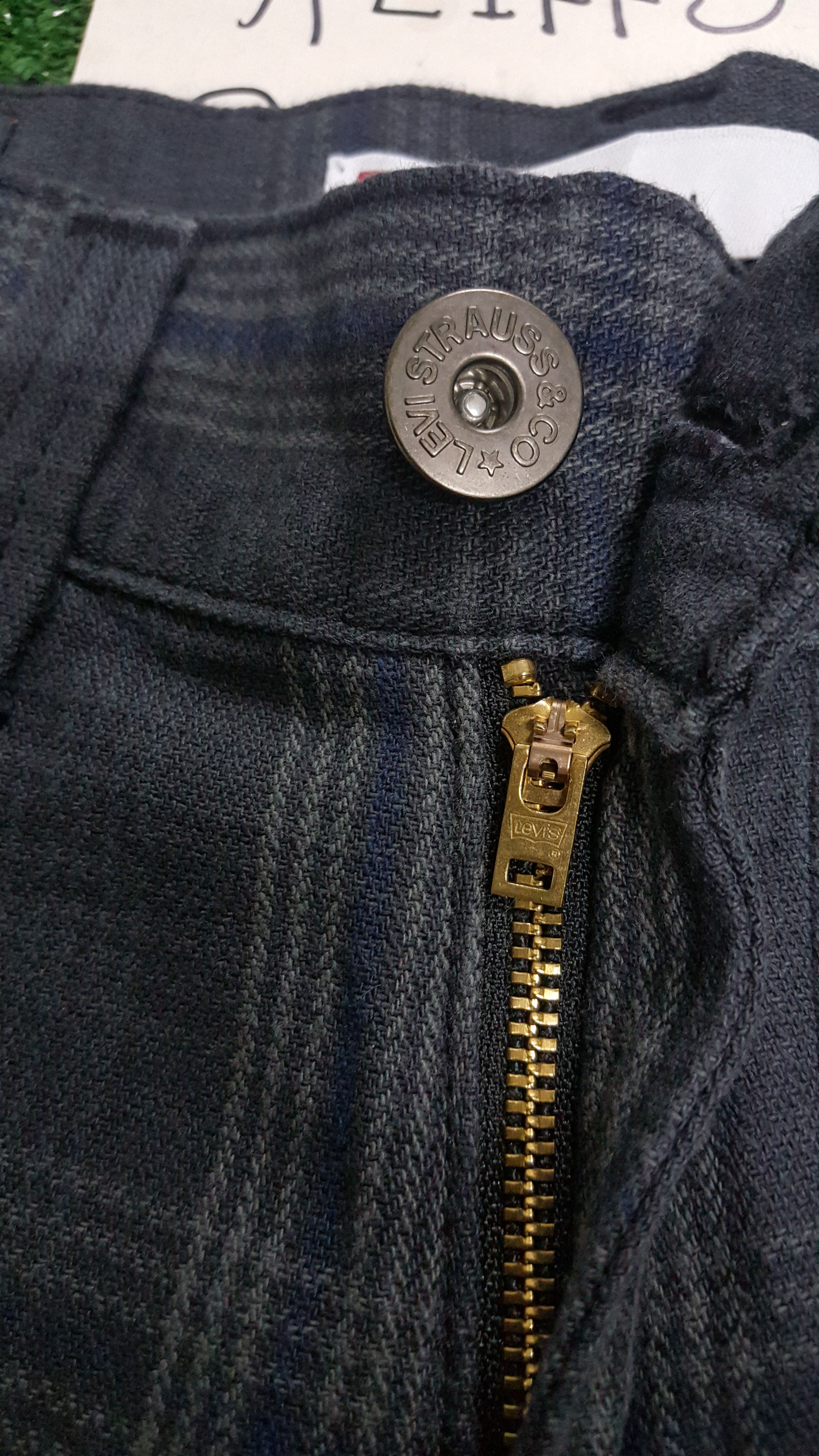 Levi's Vintage Clothing 📍LastDrop📍Vintage Levi's Lot 511 Slim Fit Plaid Pants Size US 30 / EU 46 - 10 Thumbnail