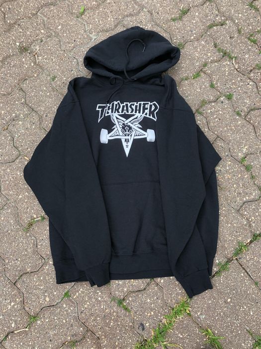 Thrasher discount satan hoodie