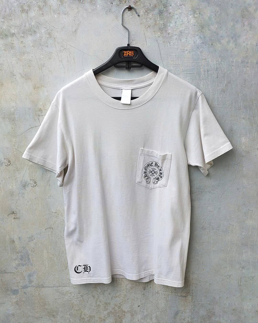 CHROME HEARTS WHITE POCKET T-SHIRT
