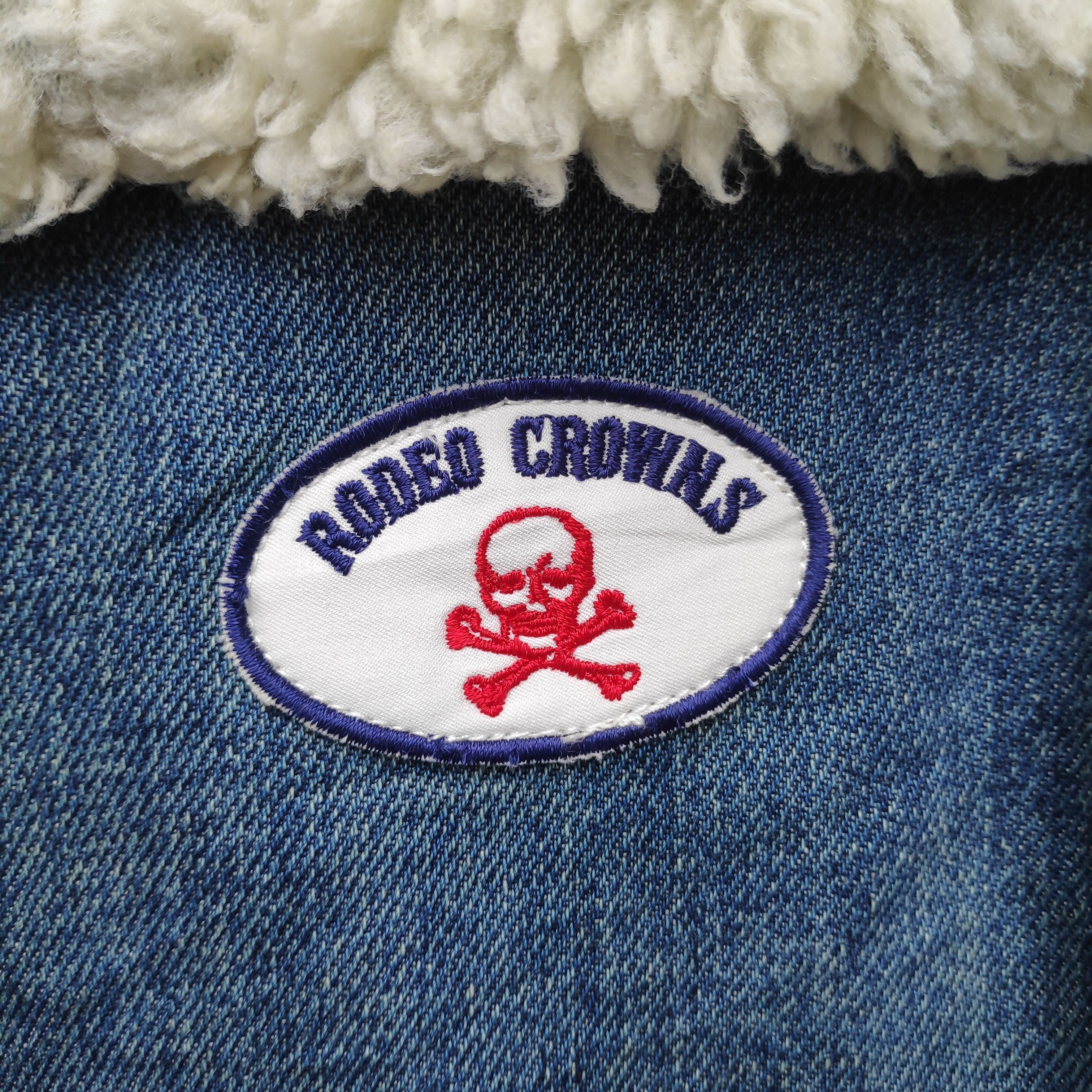 Designer × Japanese Brand Rodeo Crown Denim Jacket Sherpa Small Size Size US S / EU 44-46 / 1 - 5 Thumbnail