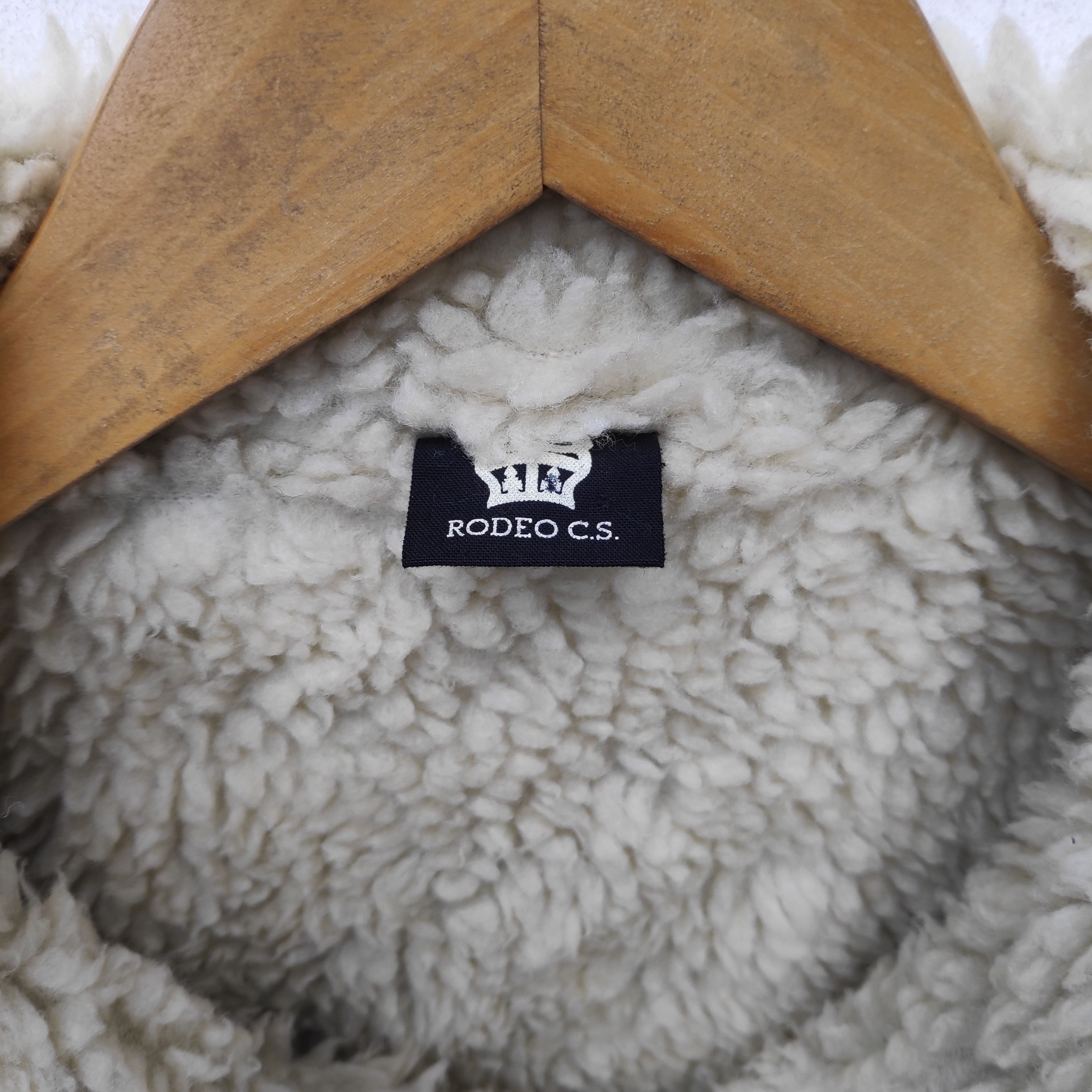 Designer × Japanese Brand Rodeo Crown Denim Jacket Sherpa Small Size Size US S / EU 44-46 / 1 - 6 Thumbnail