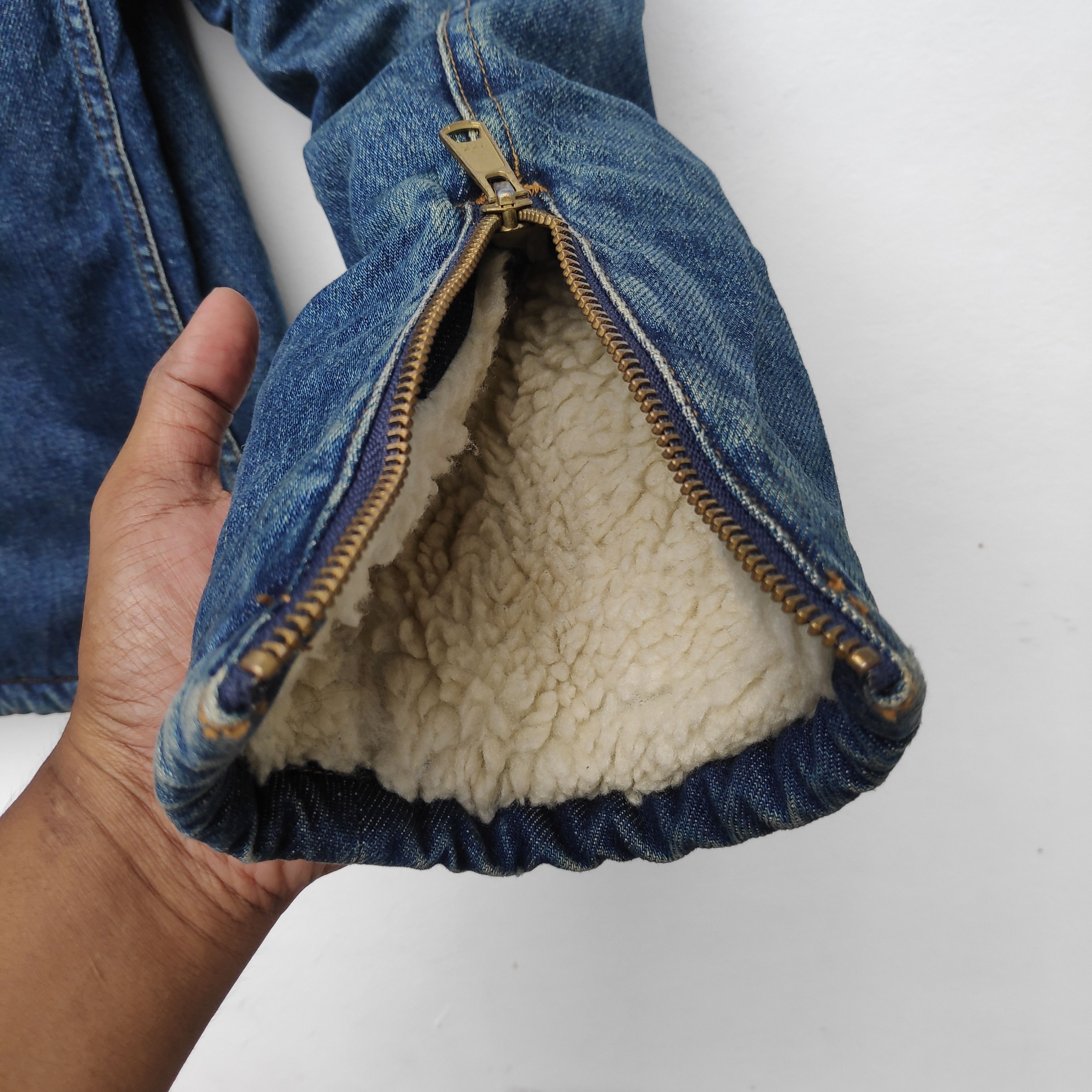 Designer × Japanese Brand Rodeo Crown Denim Jacket Sherpa Small Size Size US S / EU 44-46 / 1 - 9 Thumbnail