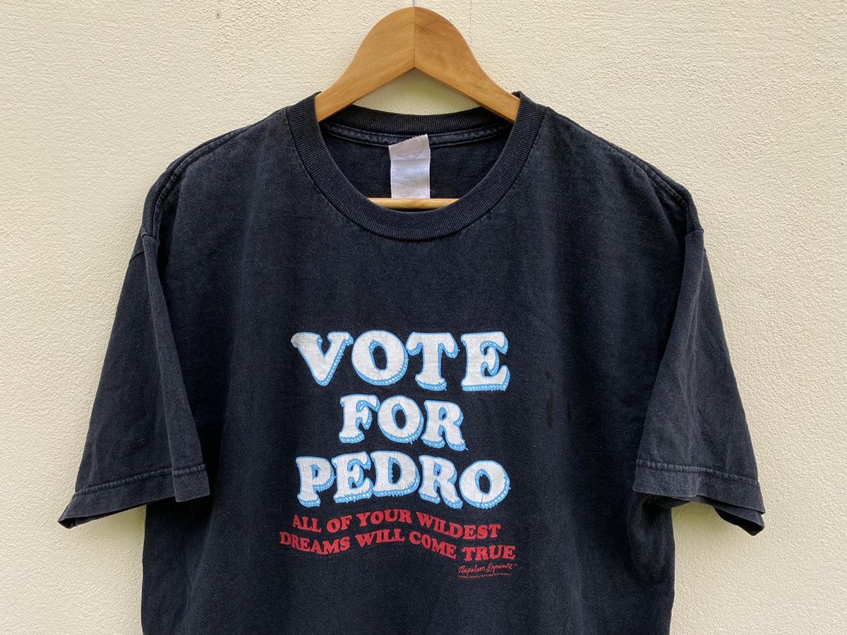 Vintage Vintage 90s Vote for Pedro Napoleon Dynamite Size US L / EU 52-54 / 3 - 2 Thumbnail