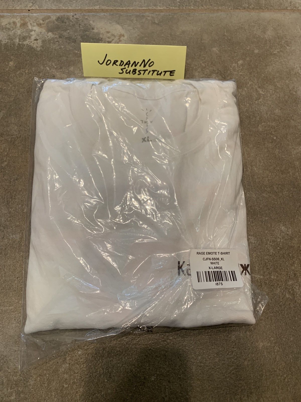 Travis Scott Travis Scott Cactus Jack Rage Emote T-Shirt men’s size XL Size US XL / EU 56 / 4 - 1 Thumbnail