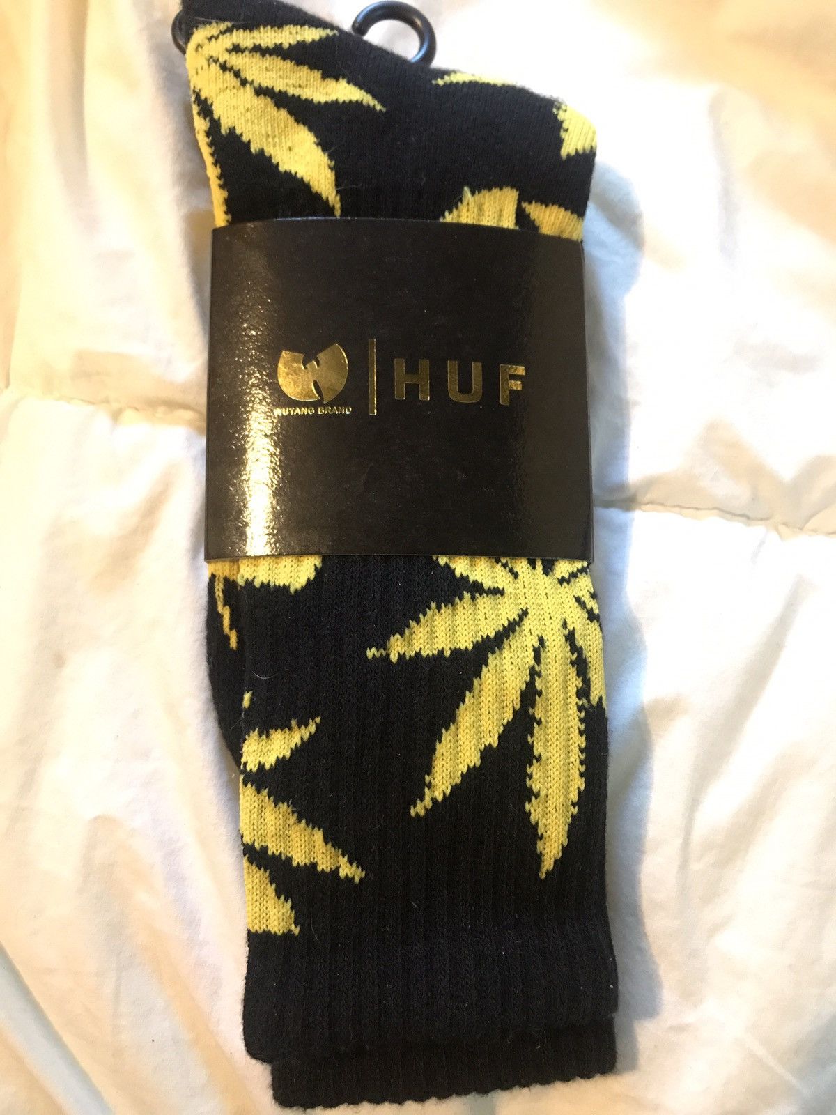 Huf × Wu-Tang Clan *RARE*Brand New WuTang Clan x Huf PlantLife Socks Size ONE SIZE - 1 Thumbnail