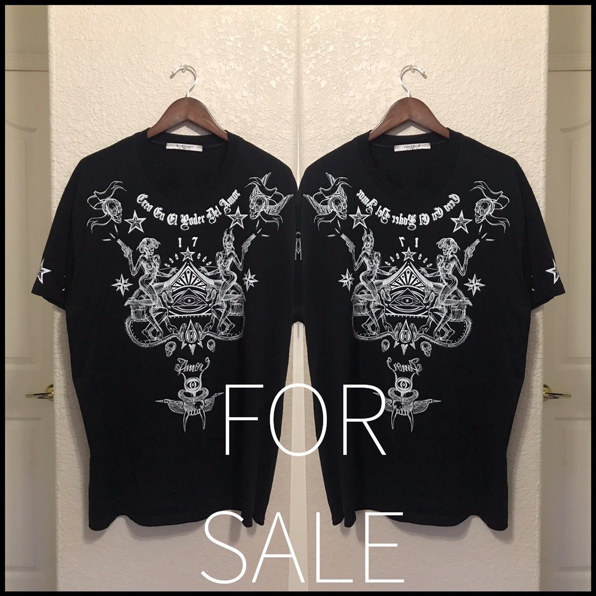 Givenchy Elmerinda tattoo t shirt | Grailed